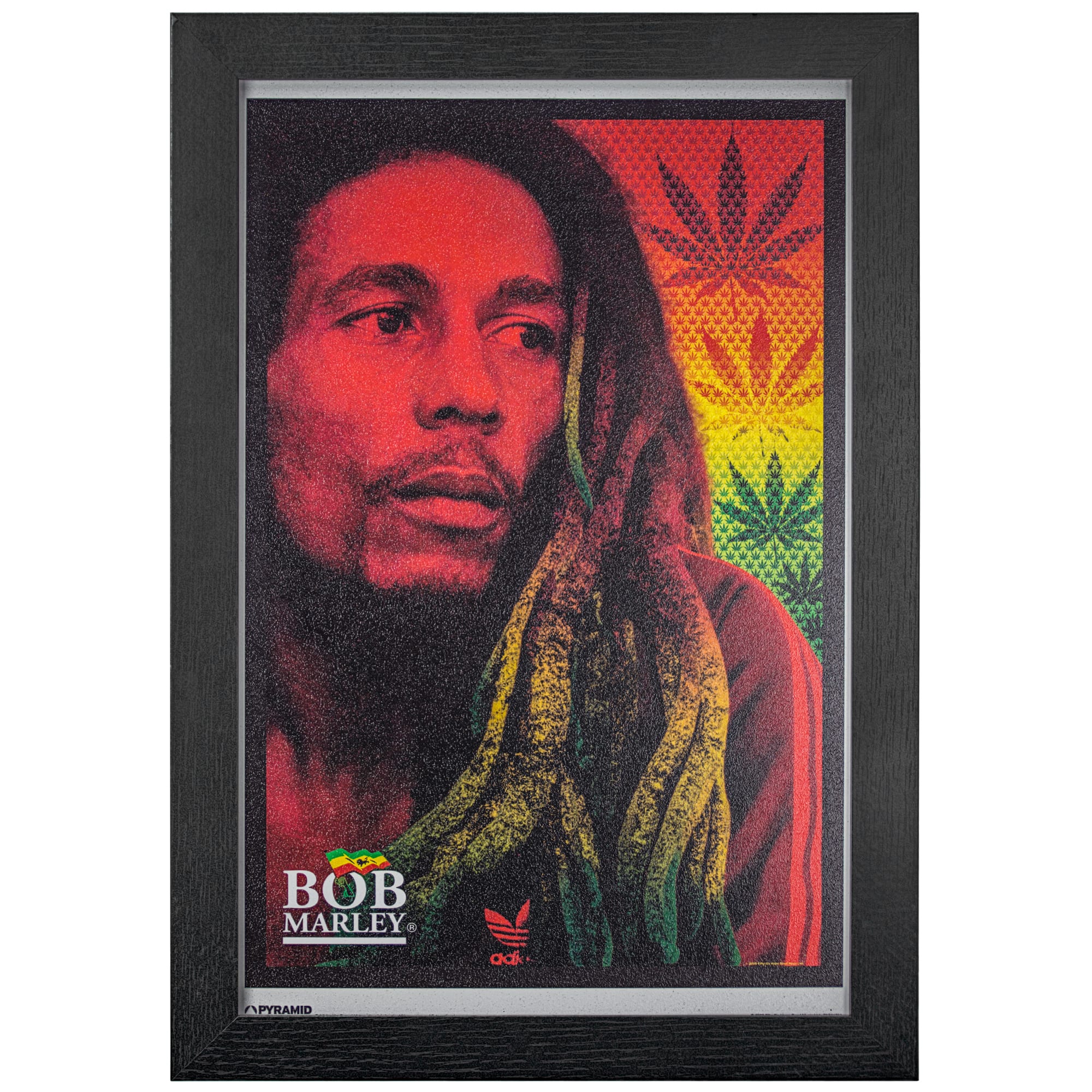Bob Marley Rastafarian Dreadlocks Framed Wall Art