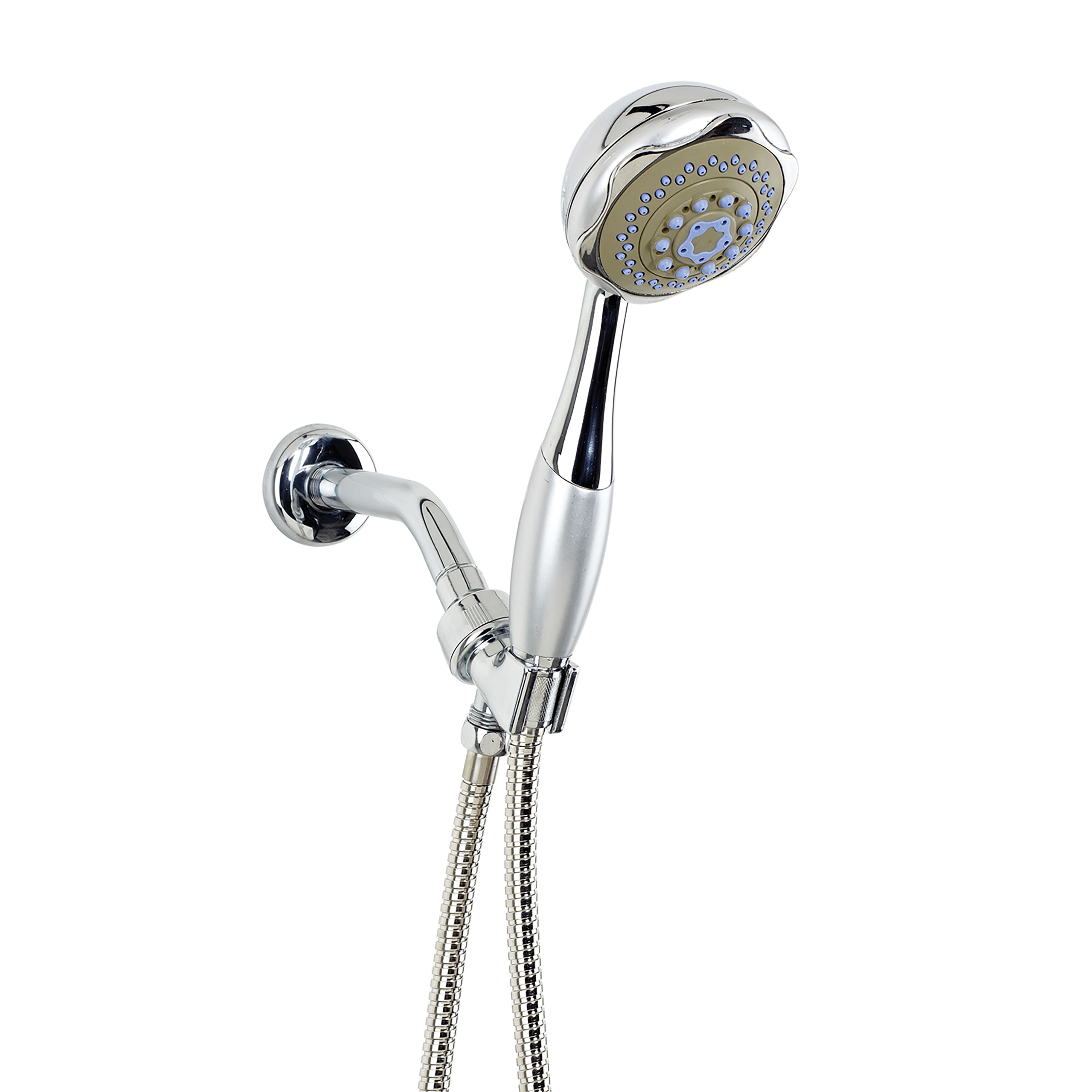 Bath Bliss 4 Function Shower Head &#x26; Cord Set