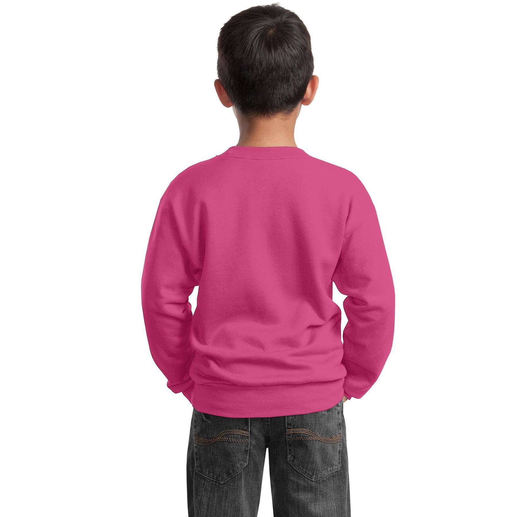 Port & Company® Youth Core Fleece Crewneck Sweatshirt