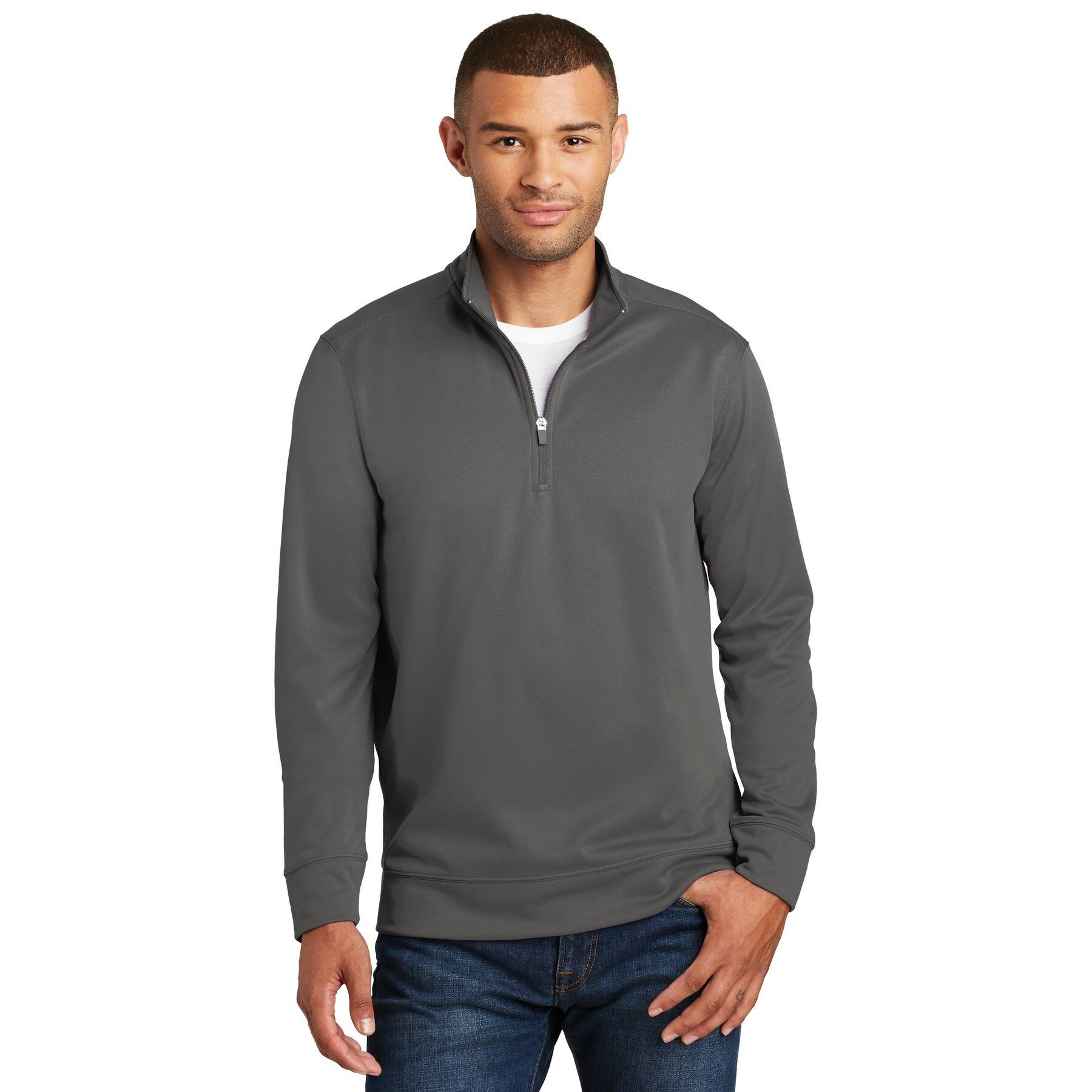 Port & Company® Performance Fleece 1/4-Zip Pullover Sweatshirt