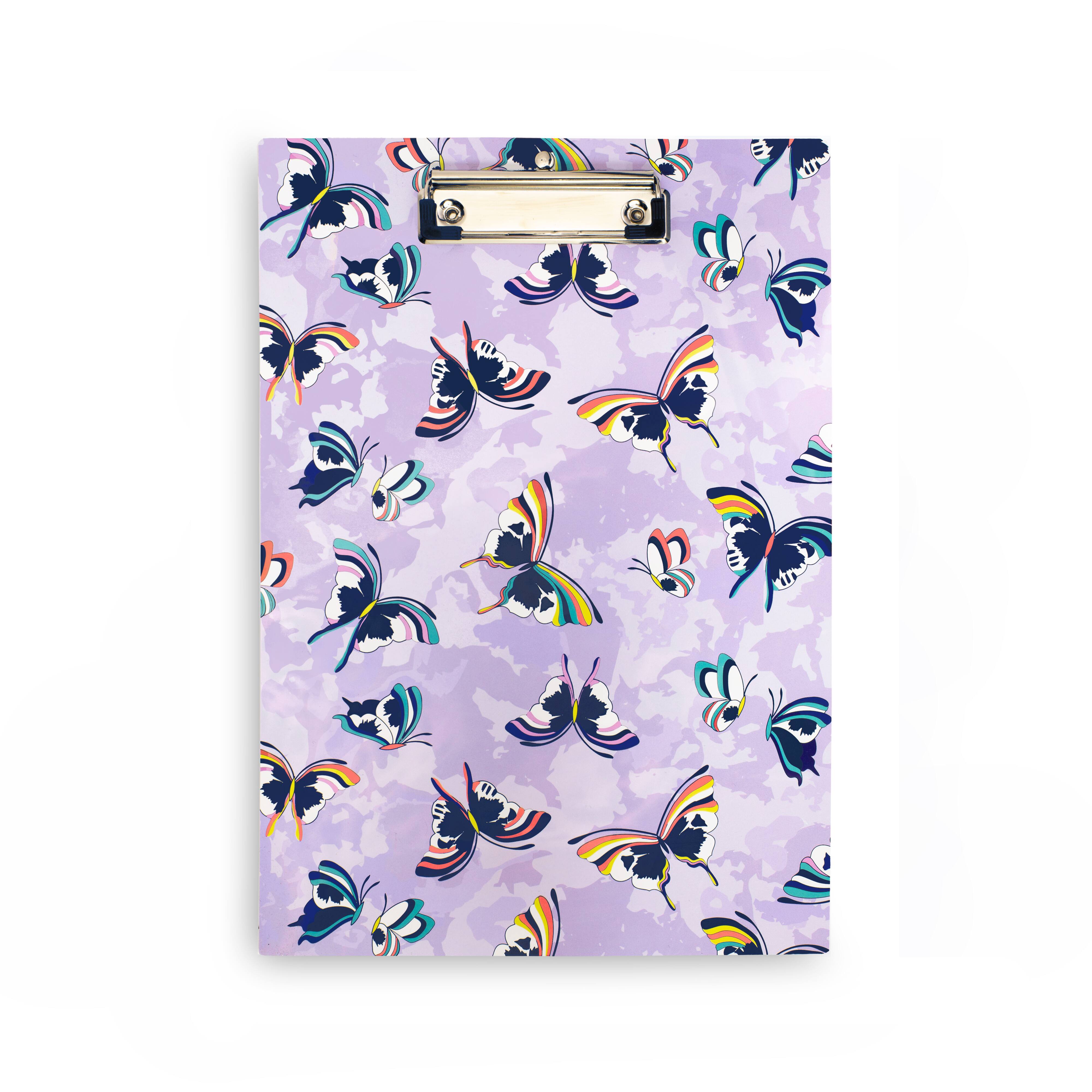 Vera Bradley® Lavender Butterflies Clipboard