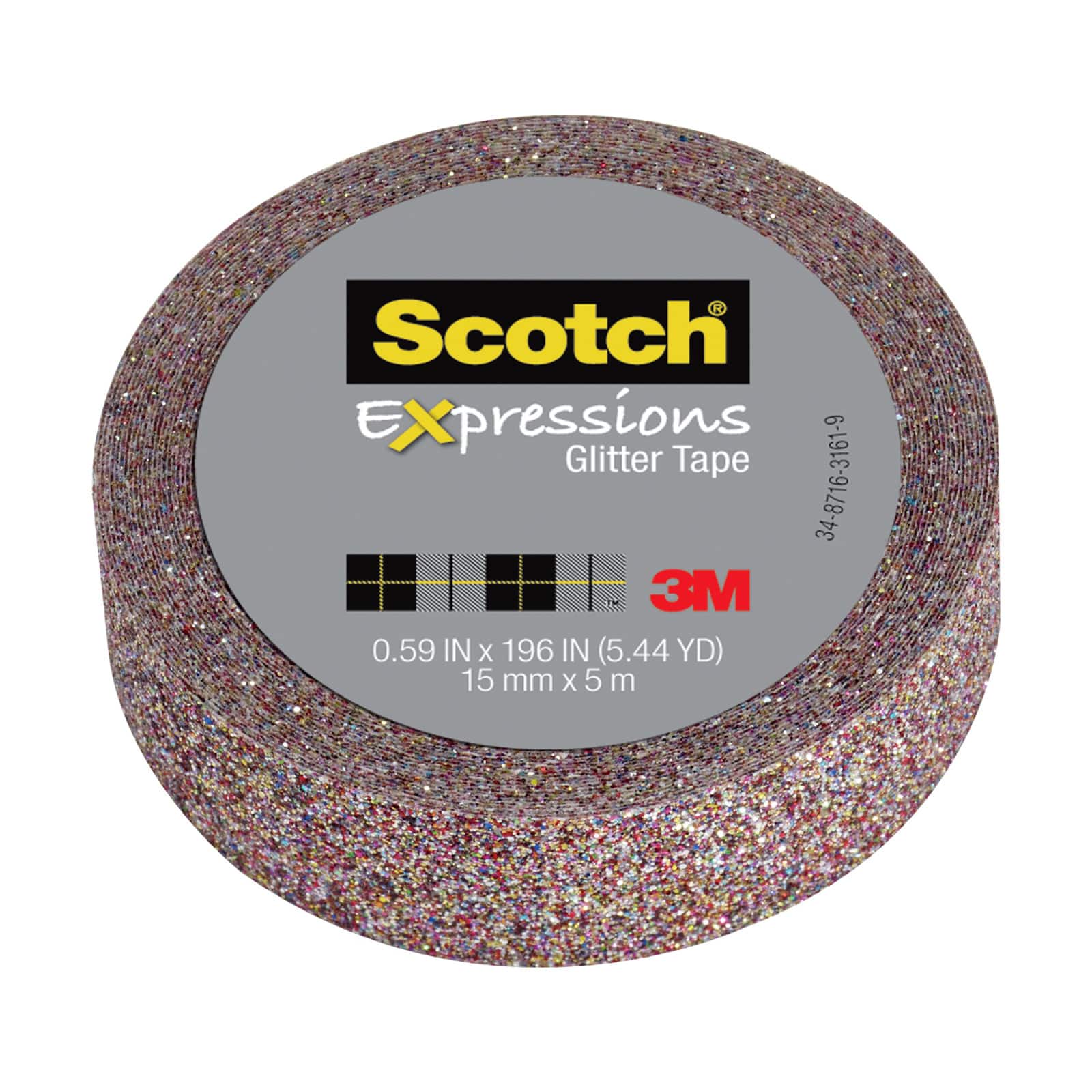 12 Pack: 3M Scotch&#xAE; Expressions Glitter Tape
