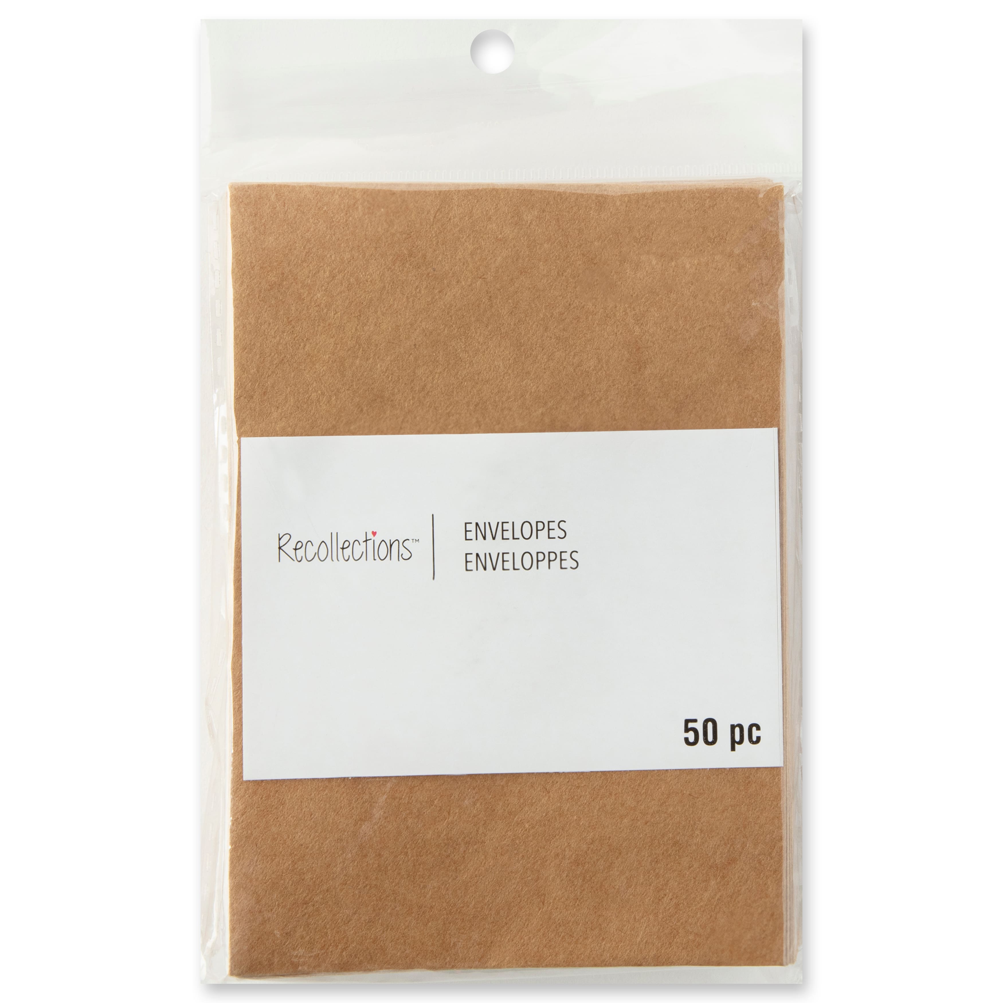 12 Packs: 50 ct. (600 total) 3.625&#x22; x 5.125&#x22; 4 Bar Envelopes by Recollections&#x2122;