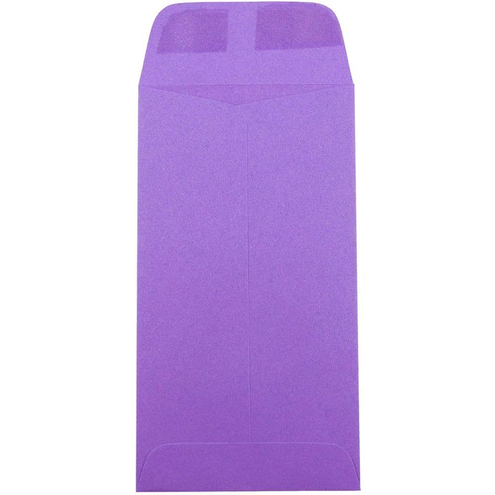 JAM Paper 3.5&#x22; x 6.5&#x22; Coin Business Envelopes, 50ct.