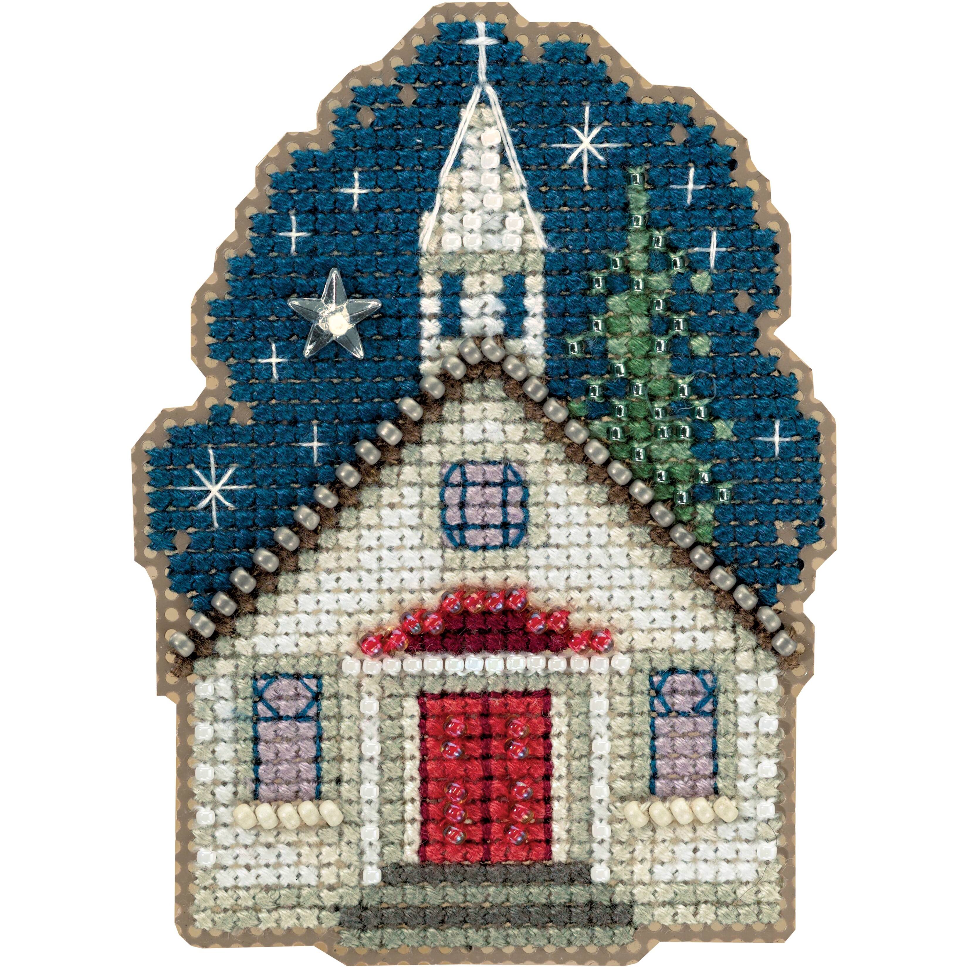 Mill Hill® Sunday Night Ornament Beaded Counted Cross Stitch Kit