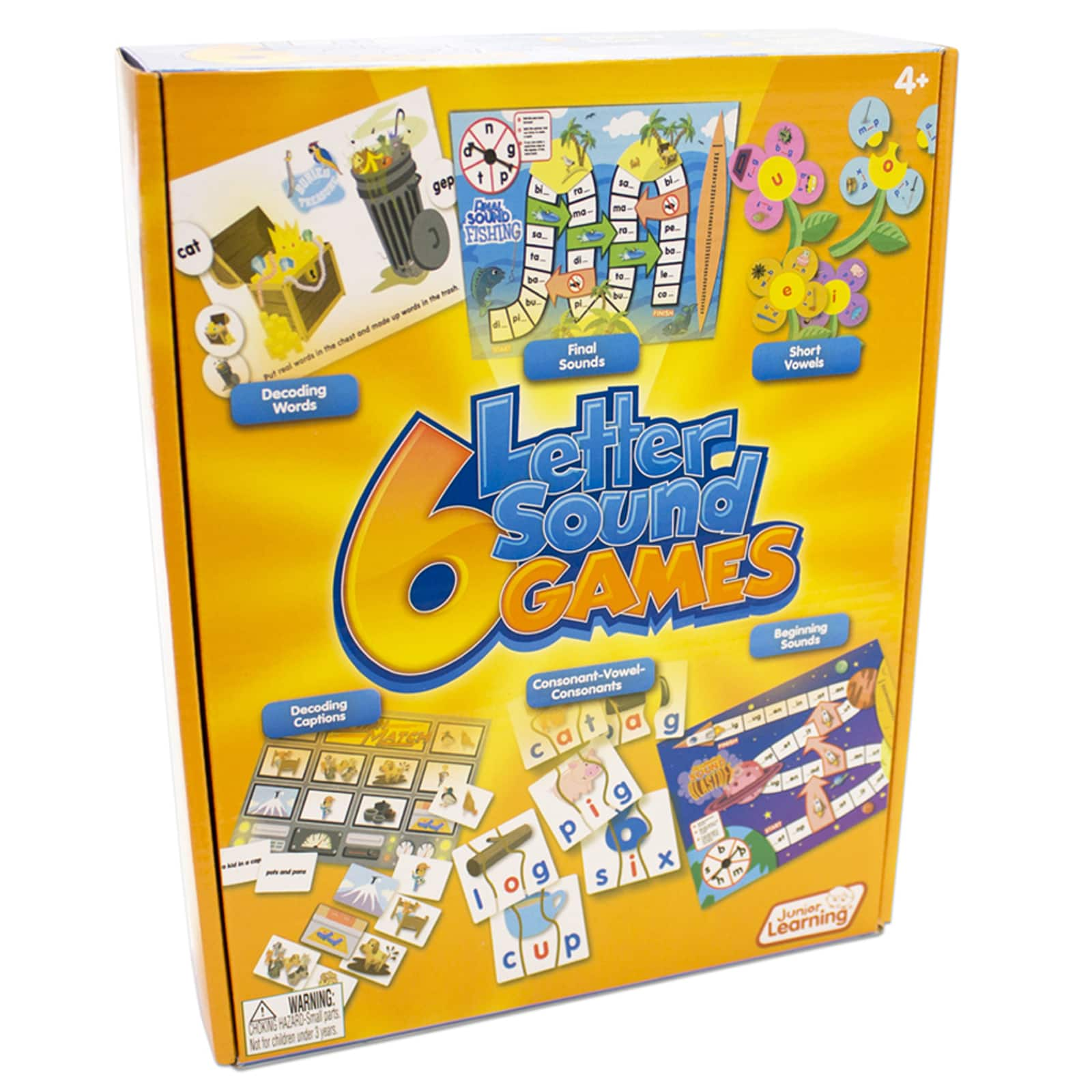 Junior Learning&#xAE; 6 Letter Sound Games