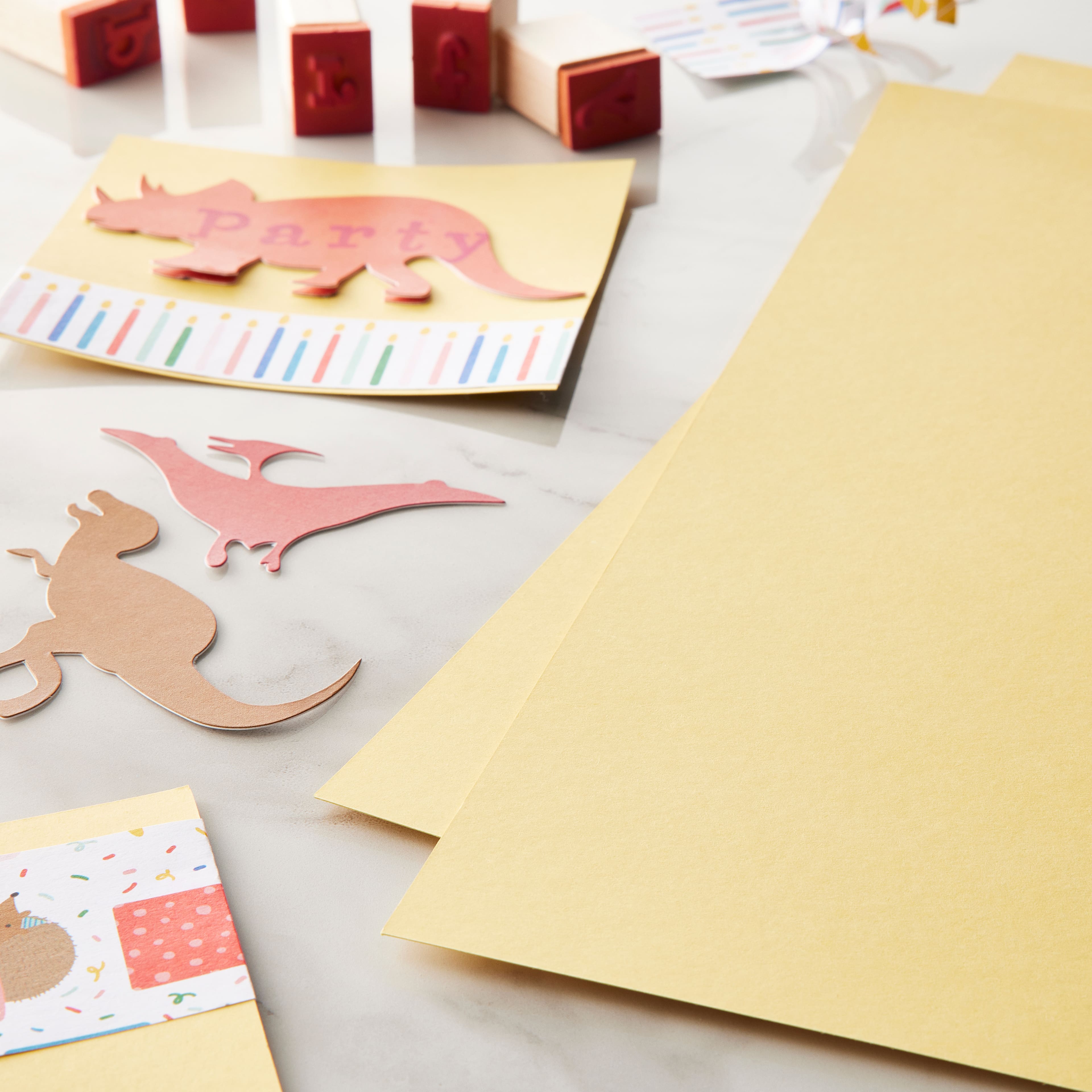 60 Pack: Smooth Solid Cardstock Paper by Recollections™, 12" x 12"