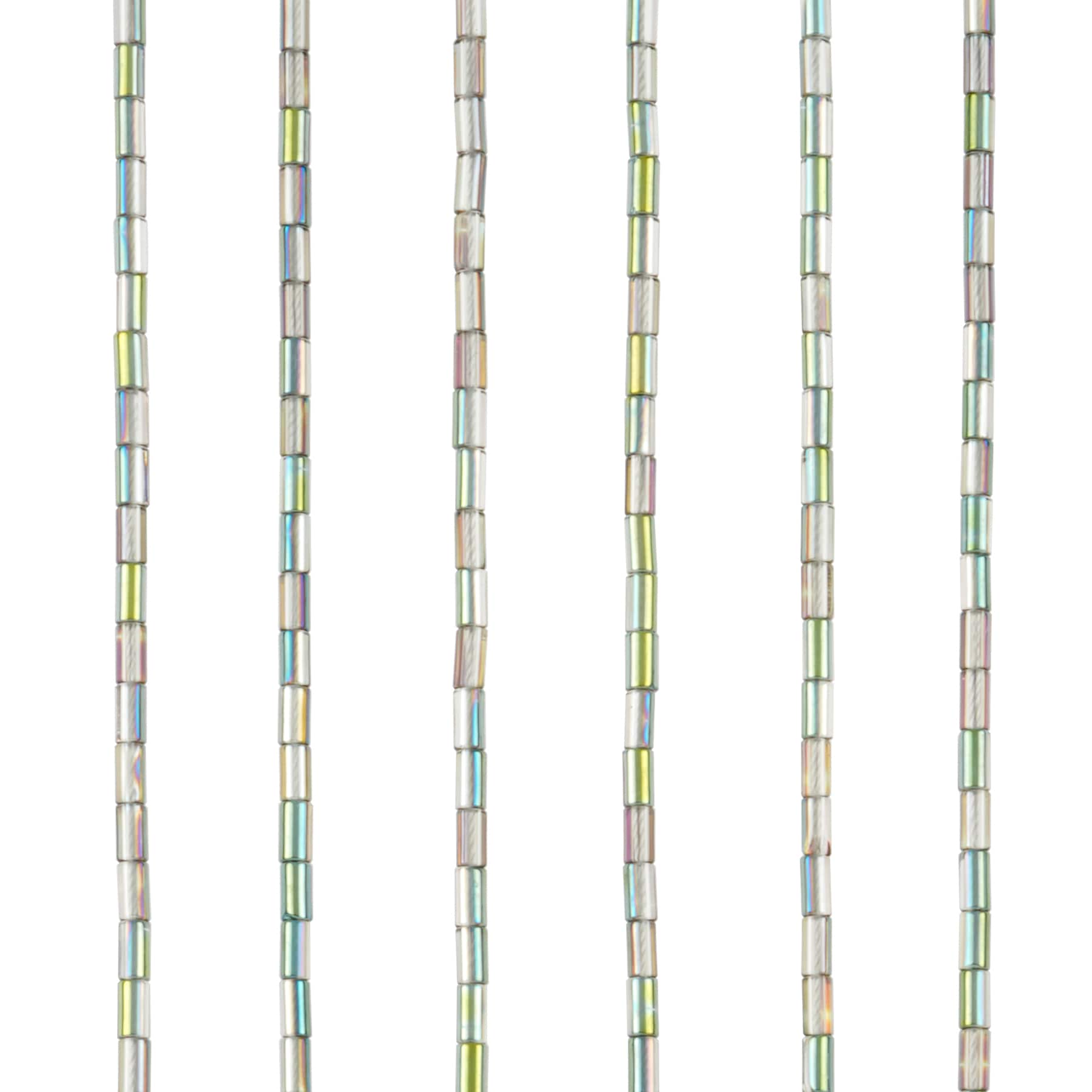 12 Pack: Glass Tube Beads, 4mm by Bead Landing™