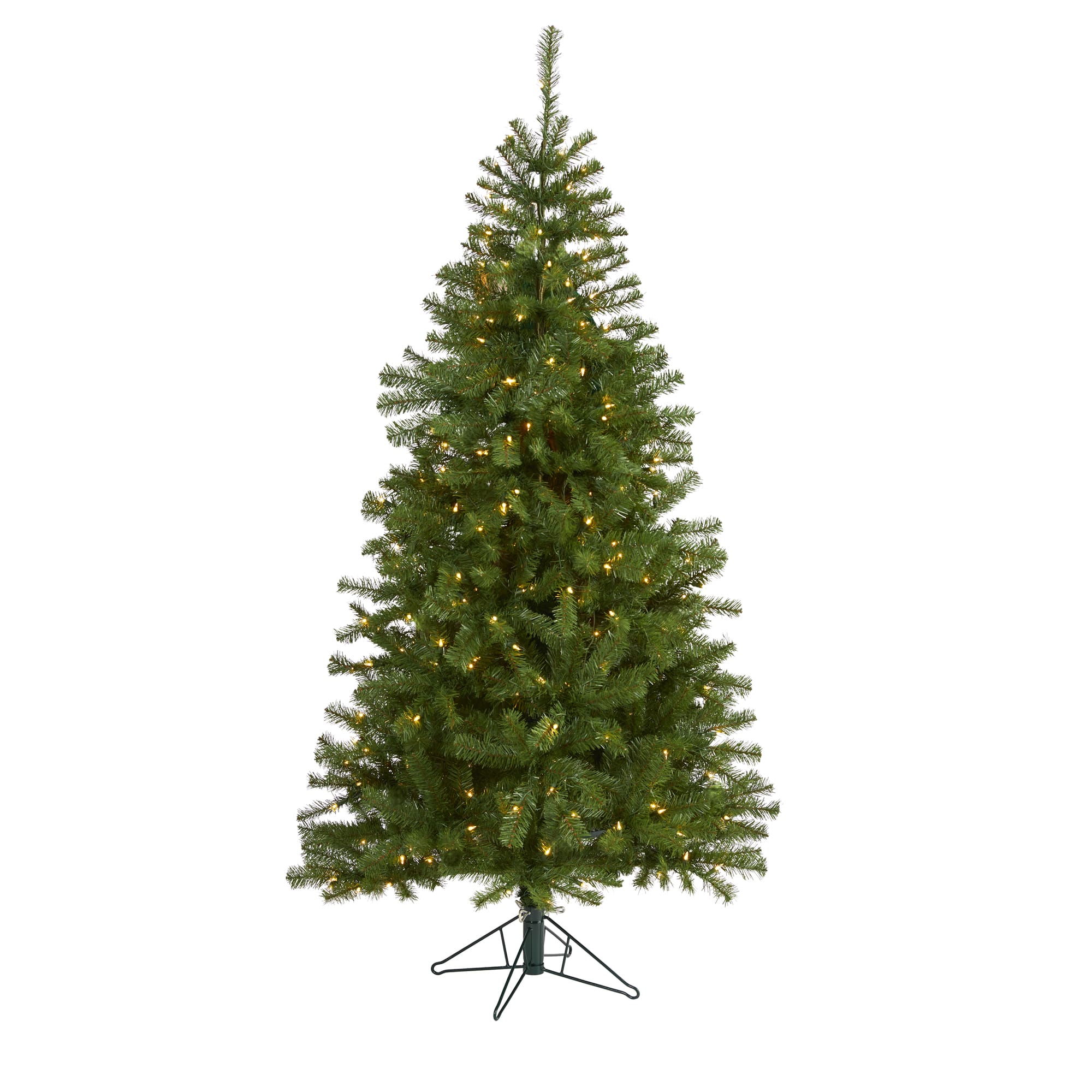 6ft. Pre-Lit Springfield Artificial Christmas Tree, Clear LED Lights