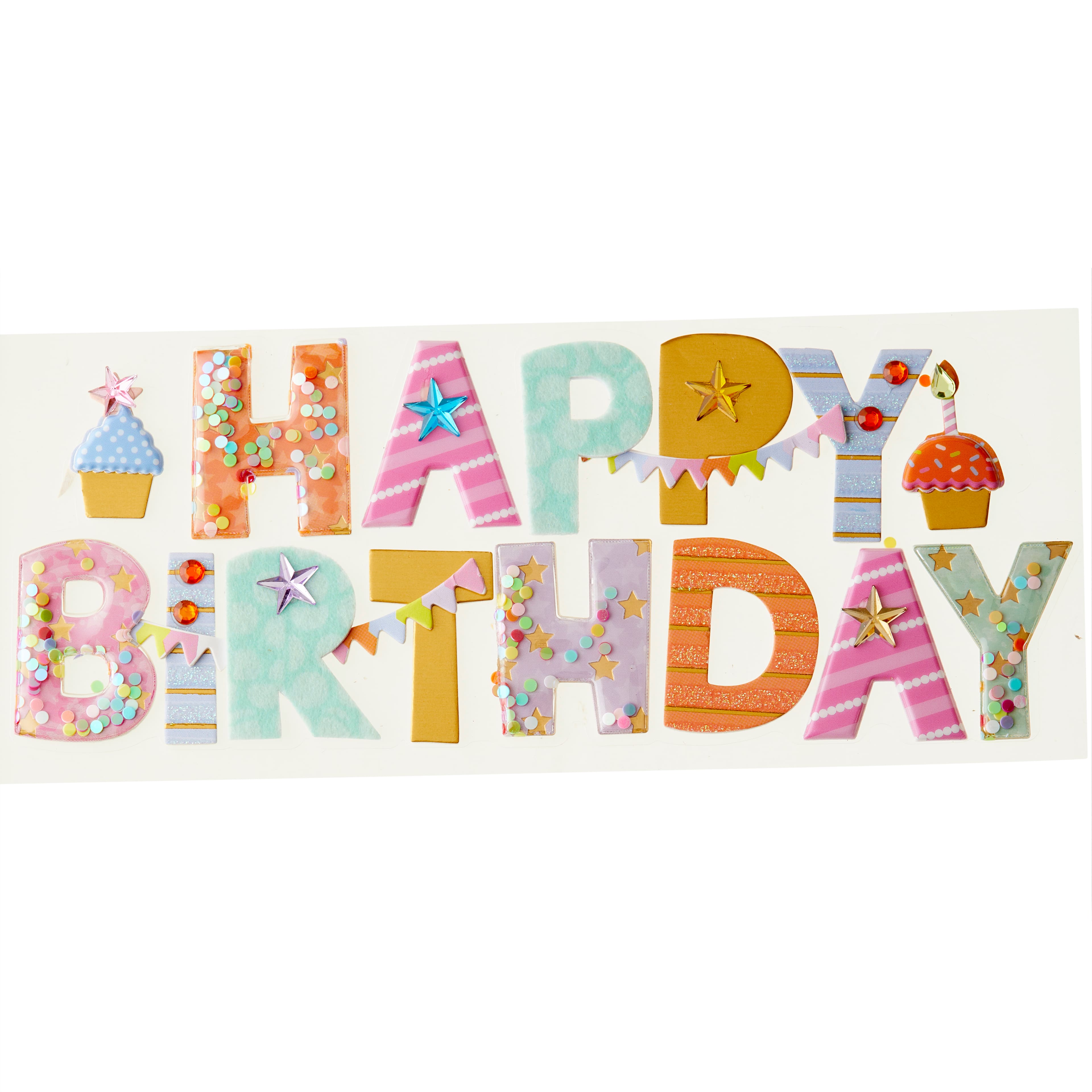 Happy Birthday Stickers by Recollections™
