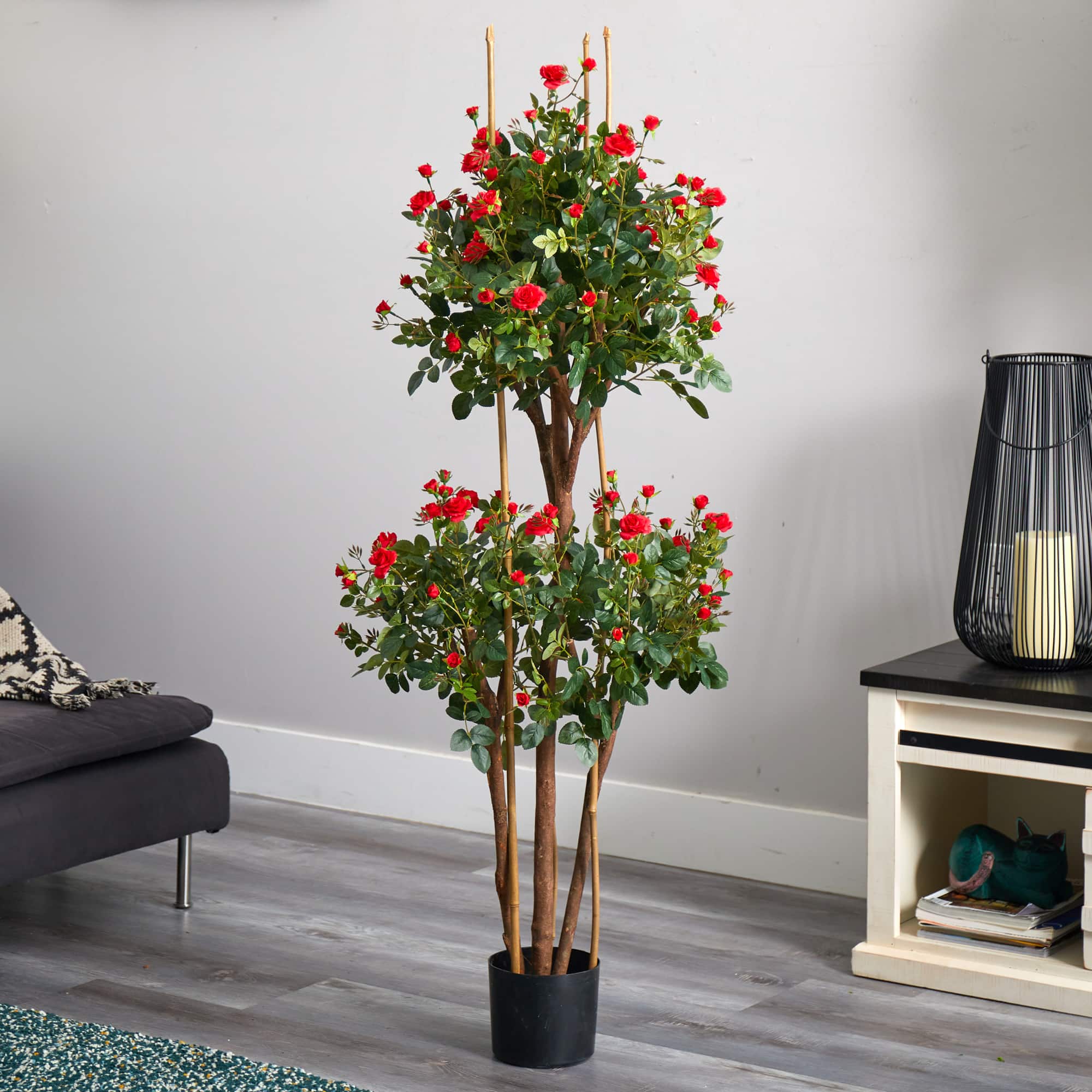 5ft. Potted Mini Rose Tree