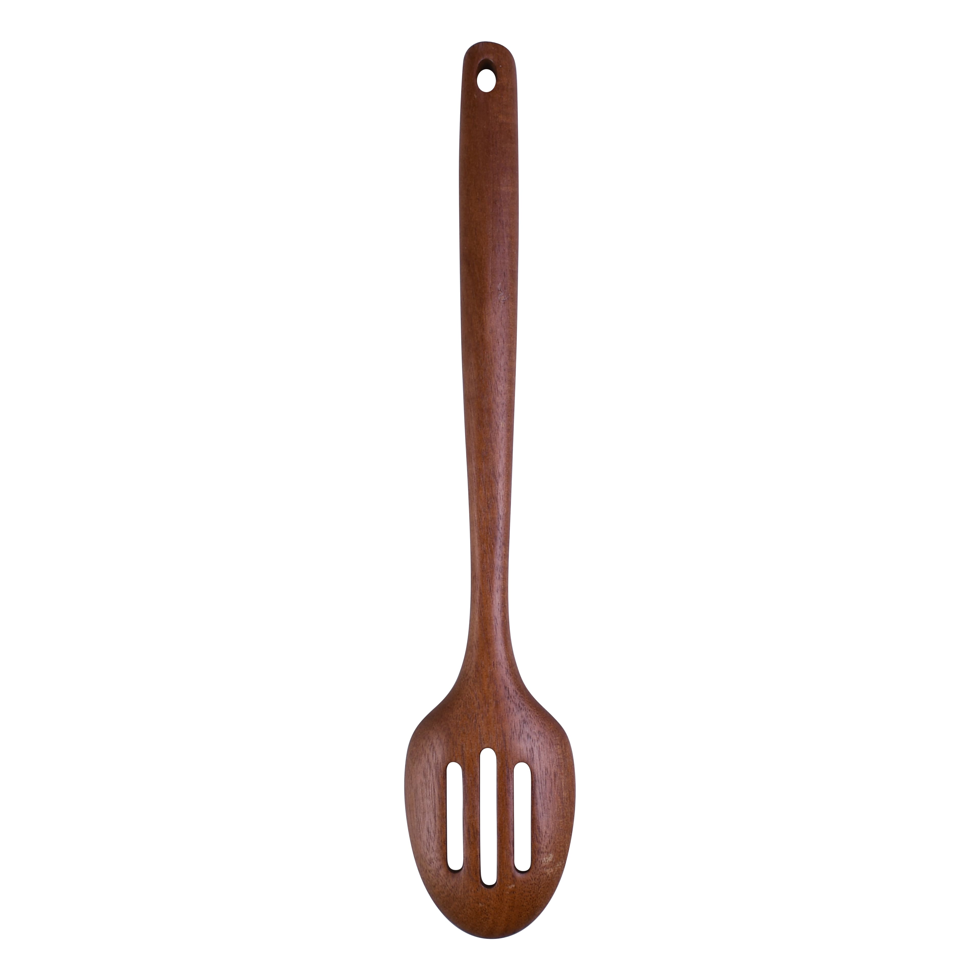 13&#x22; Acacia Wood Slotted Spoon by Makery&#x2122;