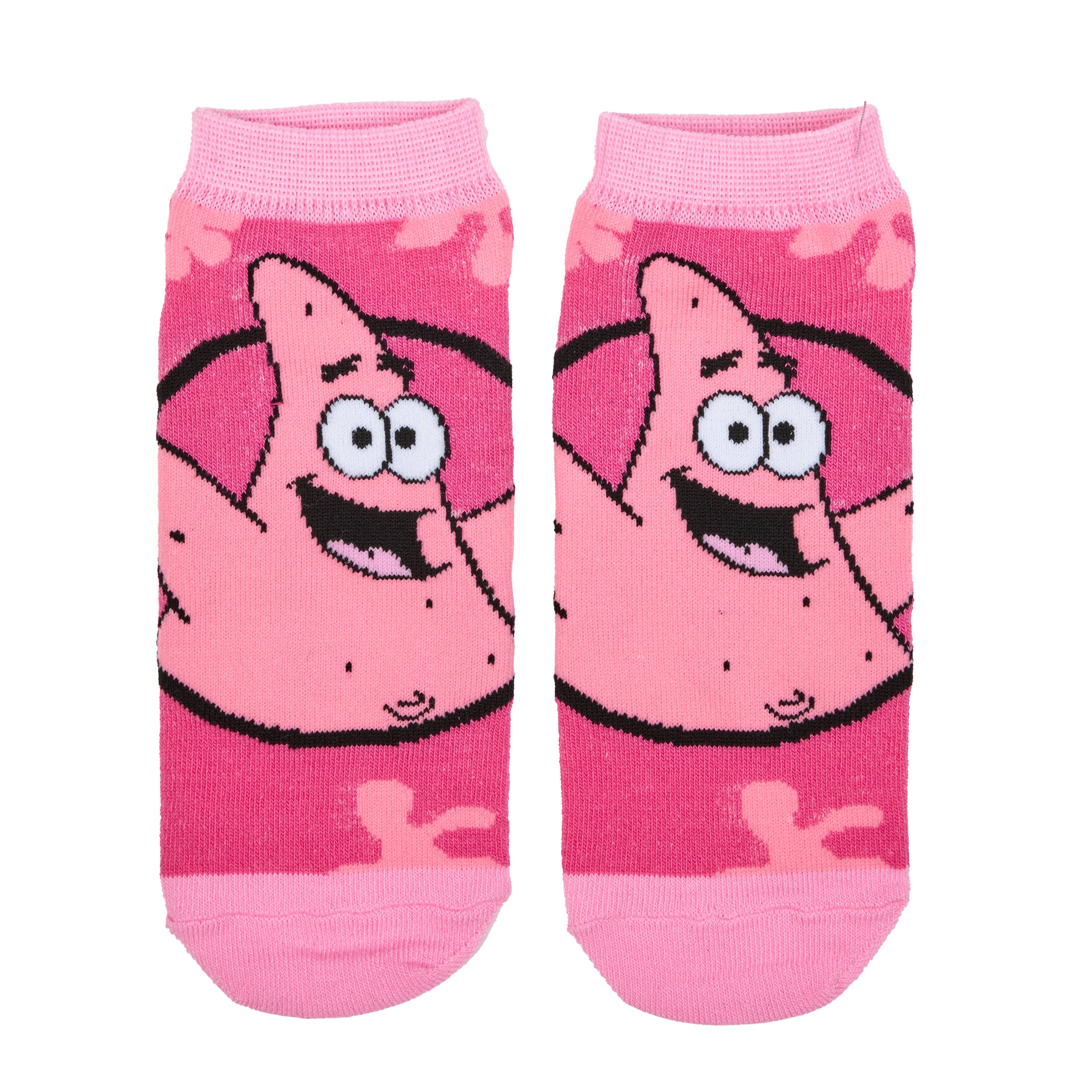 SpongeBob SquarePants&#x2122; 2 Pair Adult Ankle Sock Set
