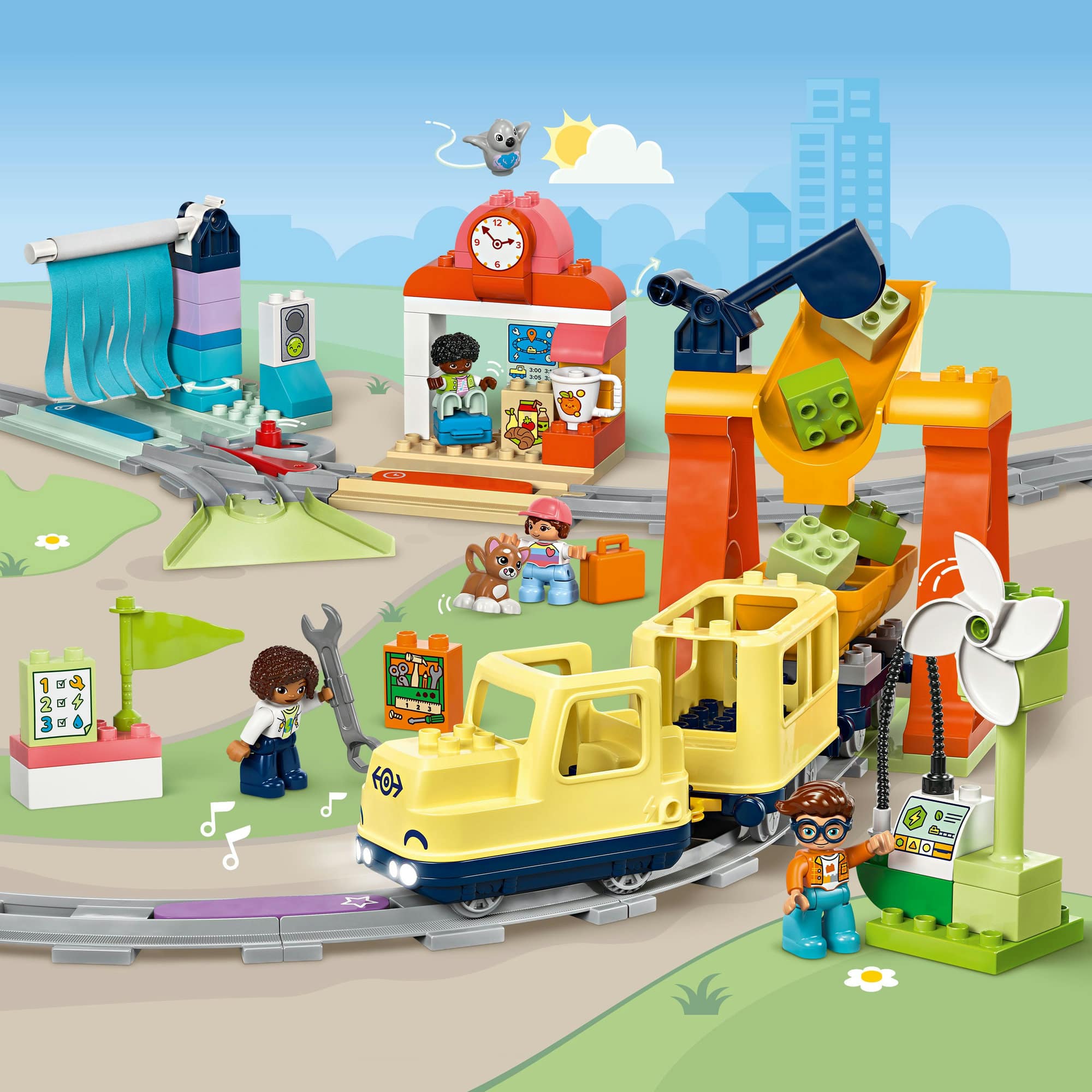 LEGO&#xAE; DUPLO&#xAE; Town Big Interactive Community Train Set 10428