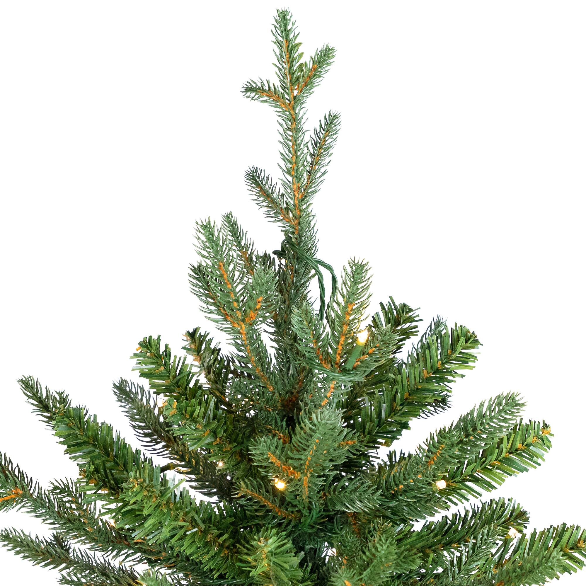 6.5ft. Pre-Lit Real Touch™ Cumberland Pine Artificial Christmas Tree, Warm White LED Lights