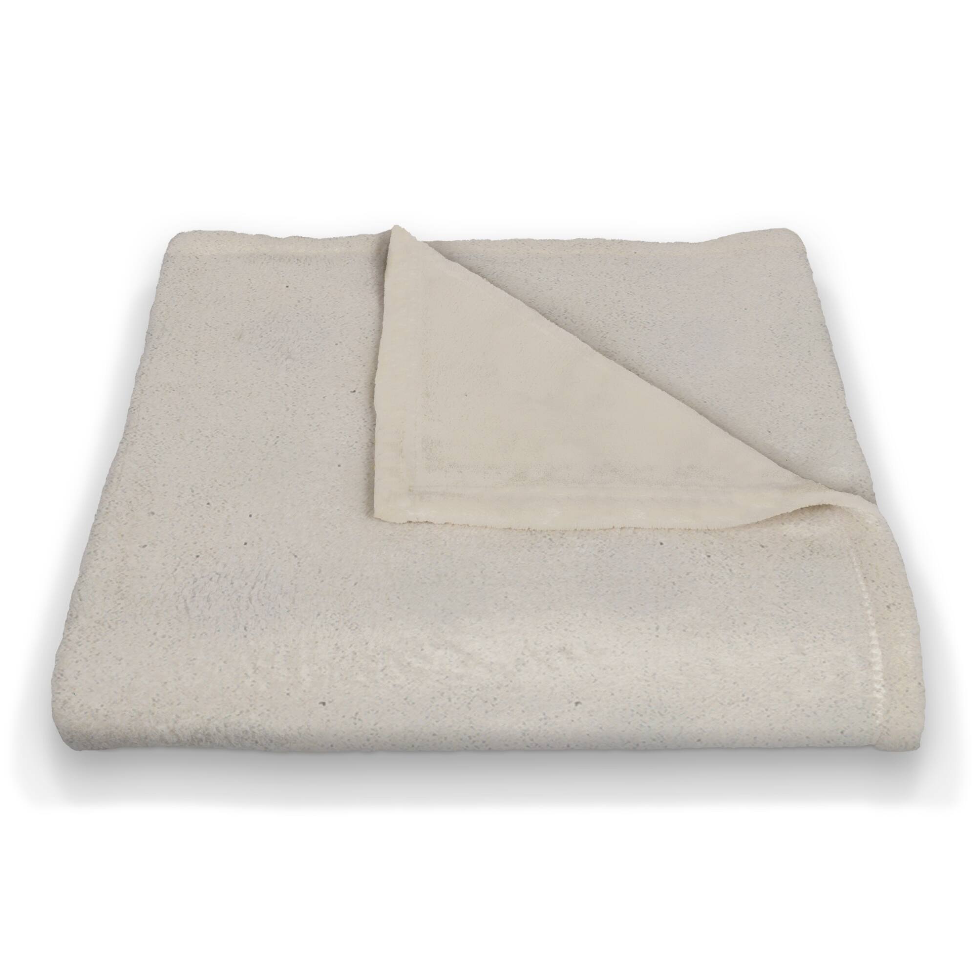 50" x 60" Bless This Home Leaf Coral Fleece Blanket