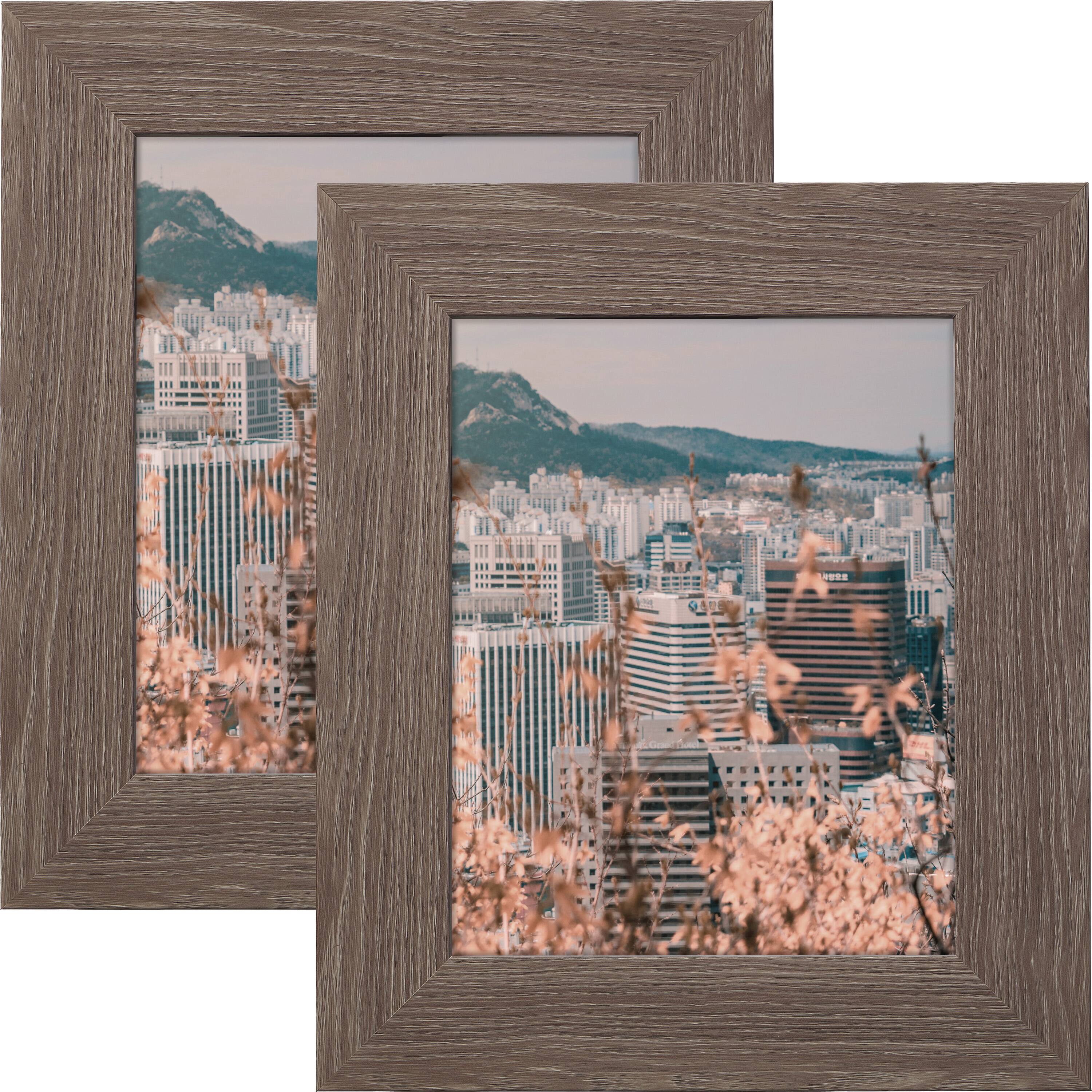 2 Pack Craig Frames American Barn Farmhouse Gray Picture Frames