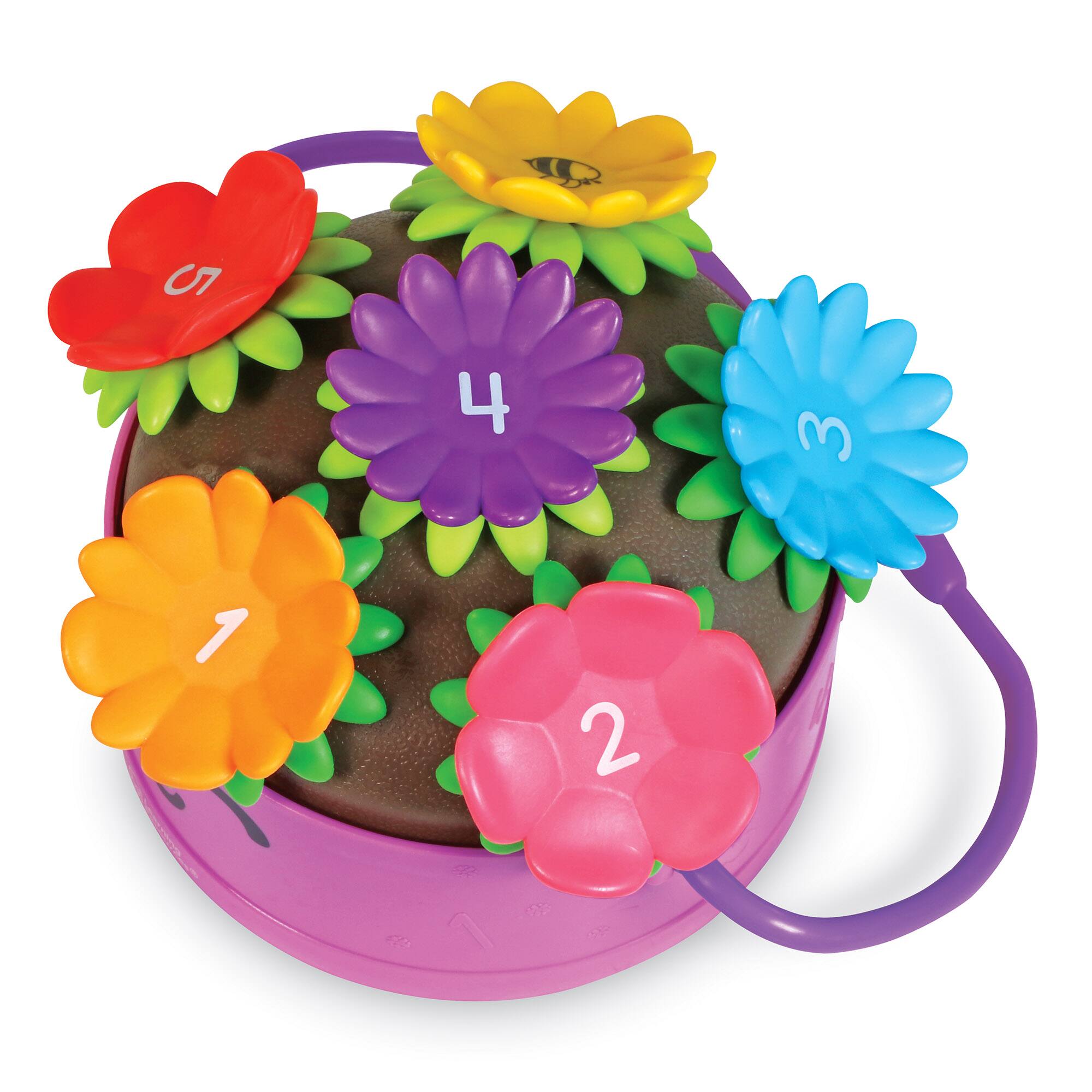 Learning Resources Poppy the Count & Stack Flower Pot