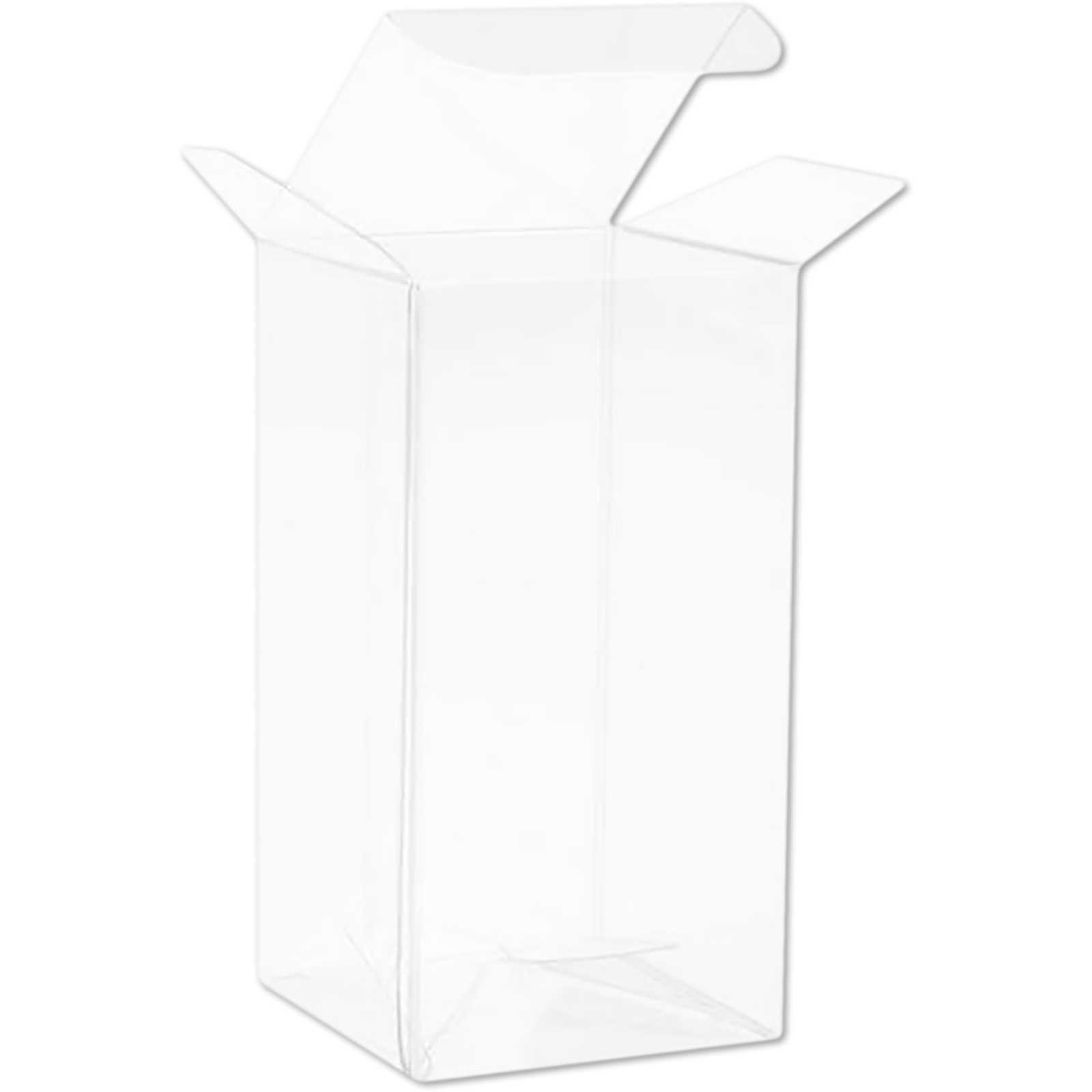 JAM Paper Clear Pop & Lock Top Boxes