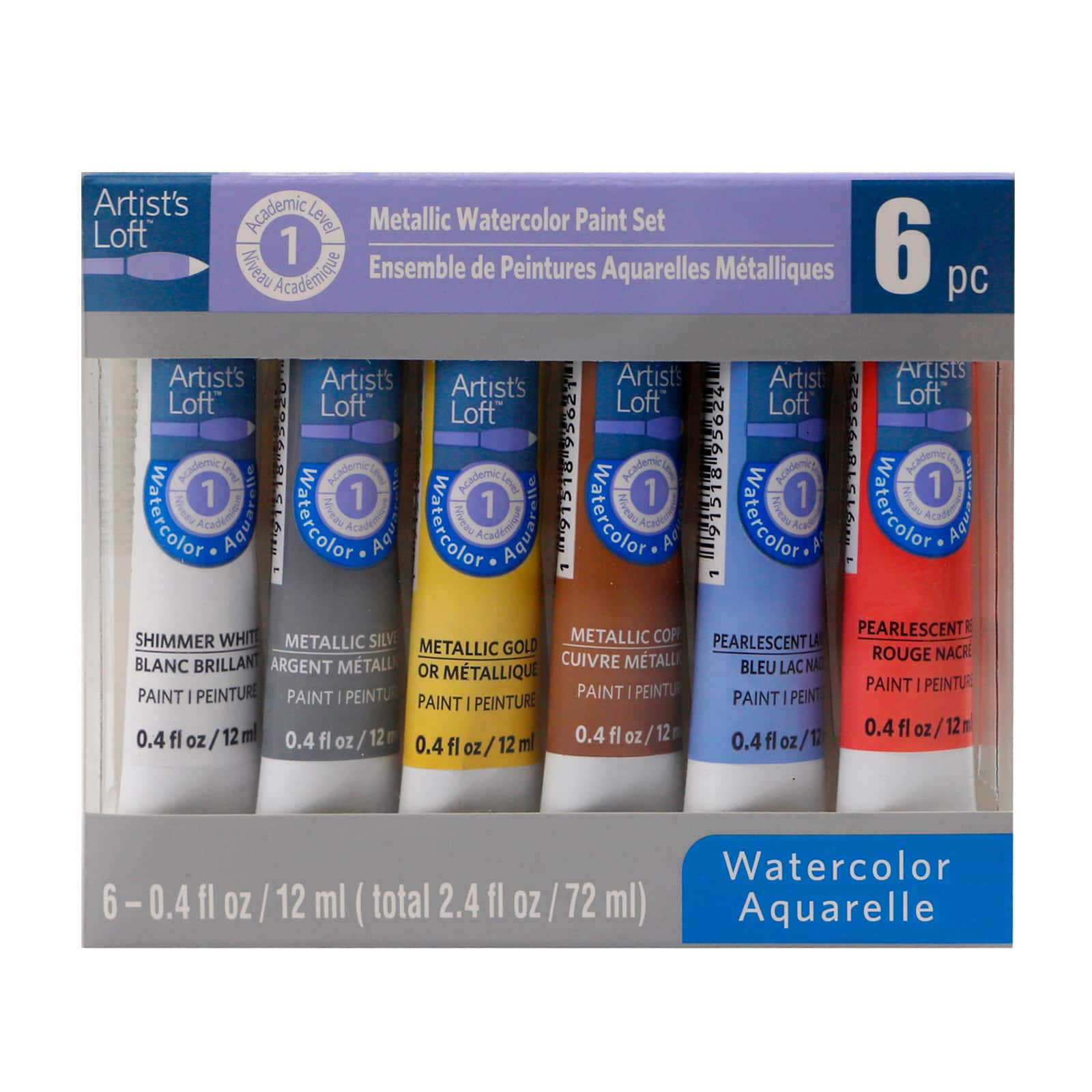 Shop for the Metallic Watercolor Paint Set by Artist's Loft™ at Michaels