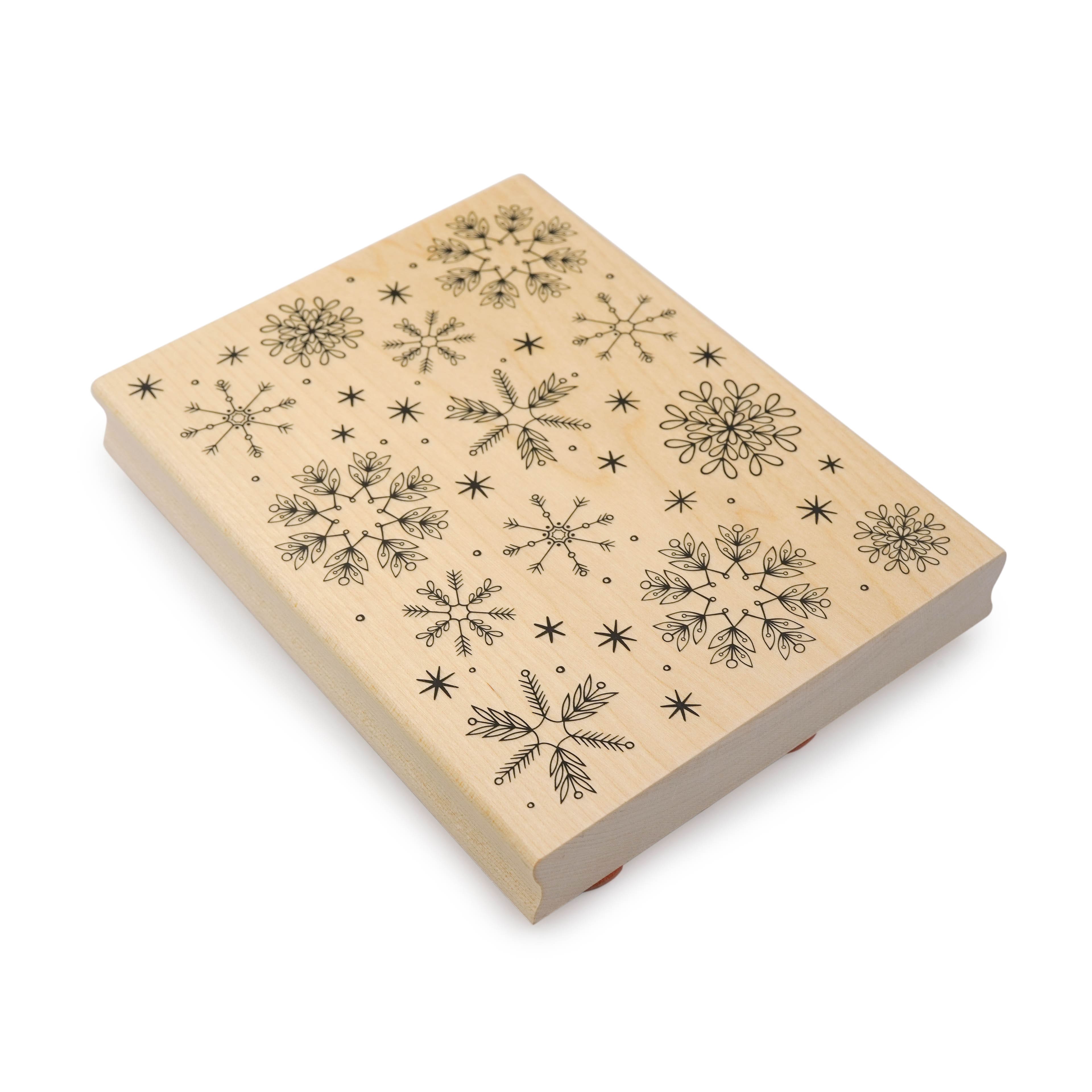 Snowflakes Wood Stamp by Recollections&#x2122;