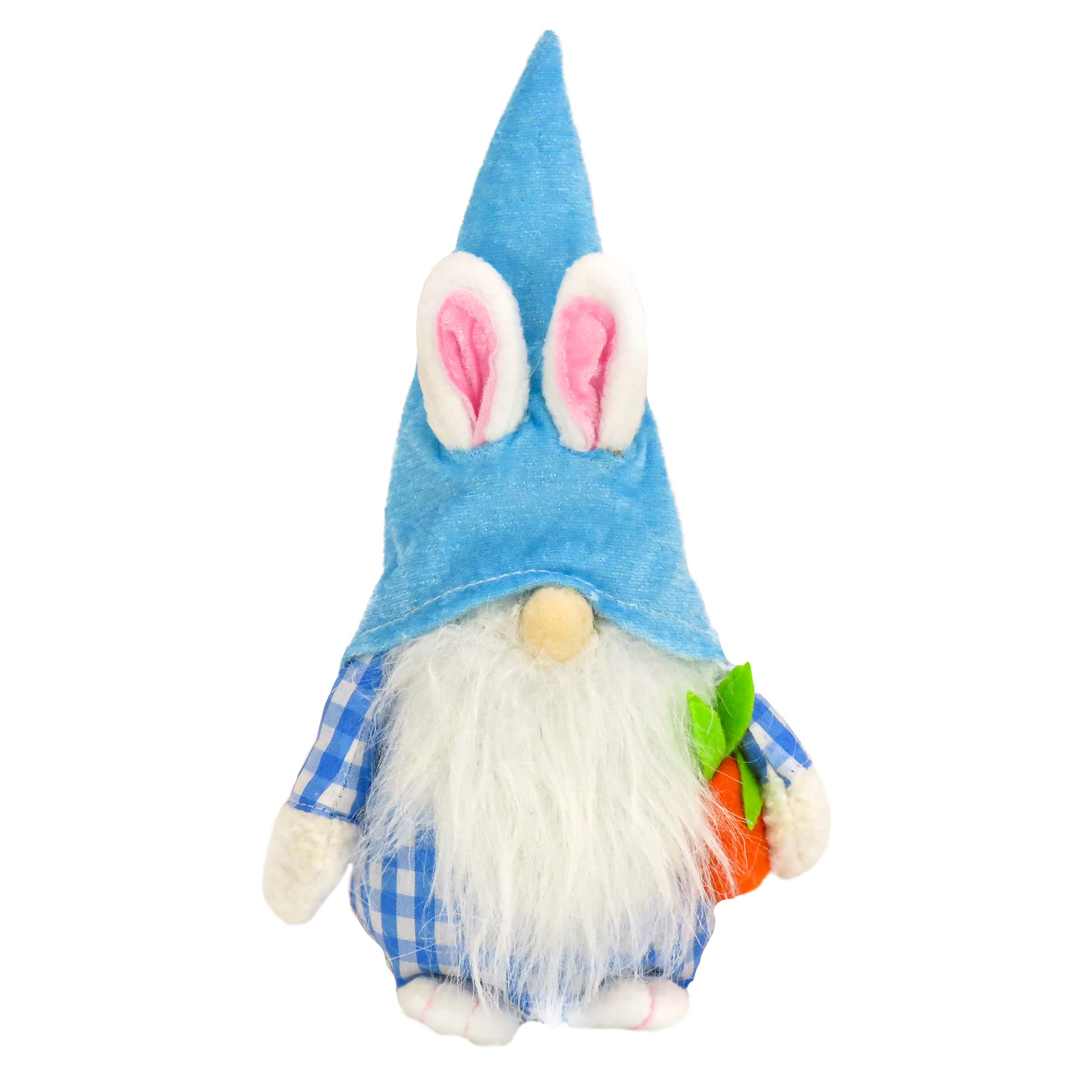 11&#x27;&#x27; Blue Easter Bunny Gnome D&#xE9;cor