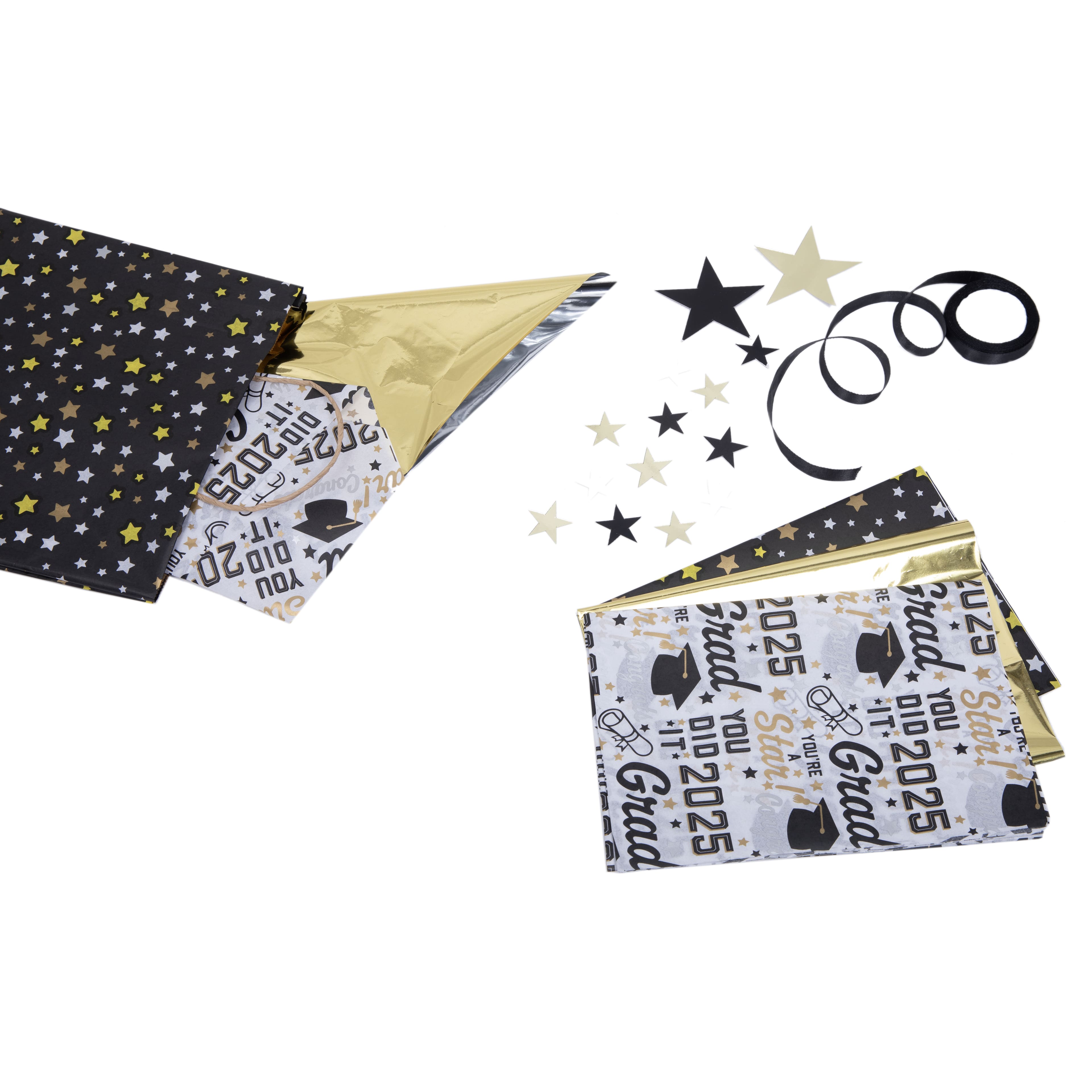 Assorted 20&#x22; Graduation Tissue Paper, 1pc. by Celebrate It&#x2122;