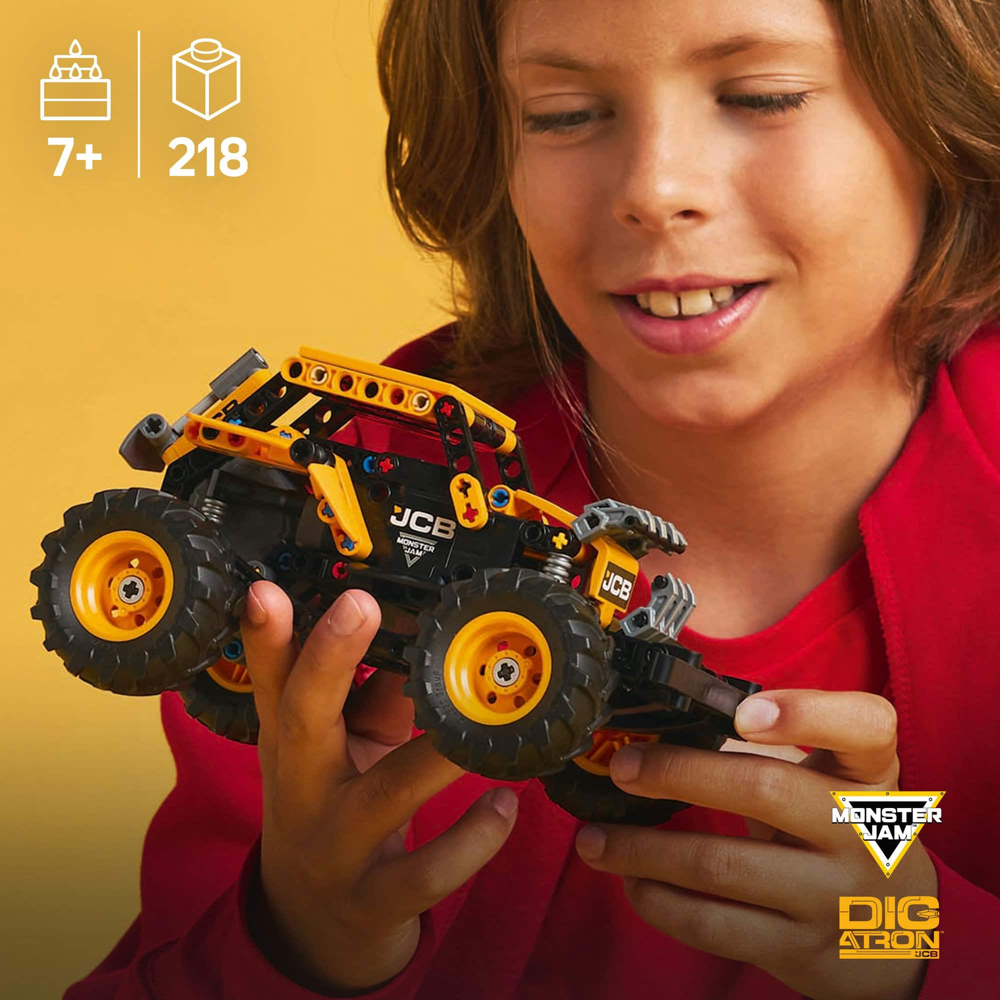 LEGO® Technic™ Monster Jam™ DIGatron™ Pull-Back Truck Toy 42199