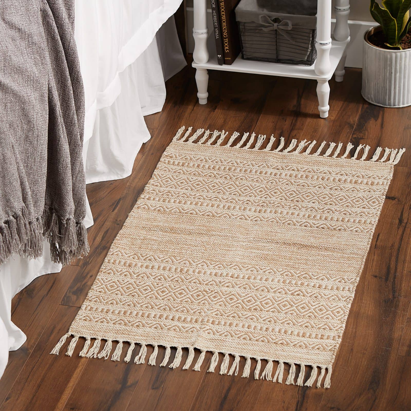 DII® Stone Textured Dobby Hand-Loomed Rug, 2ft. x 3ft.