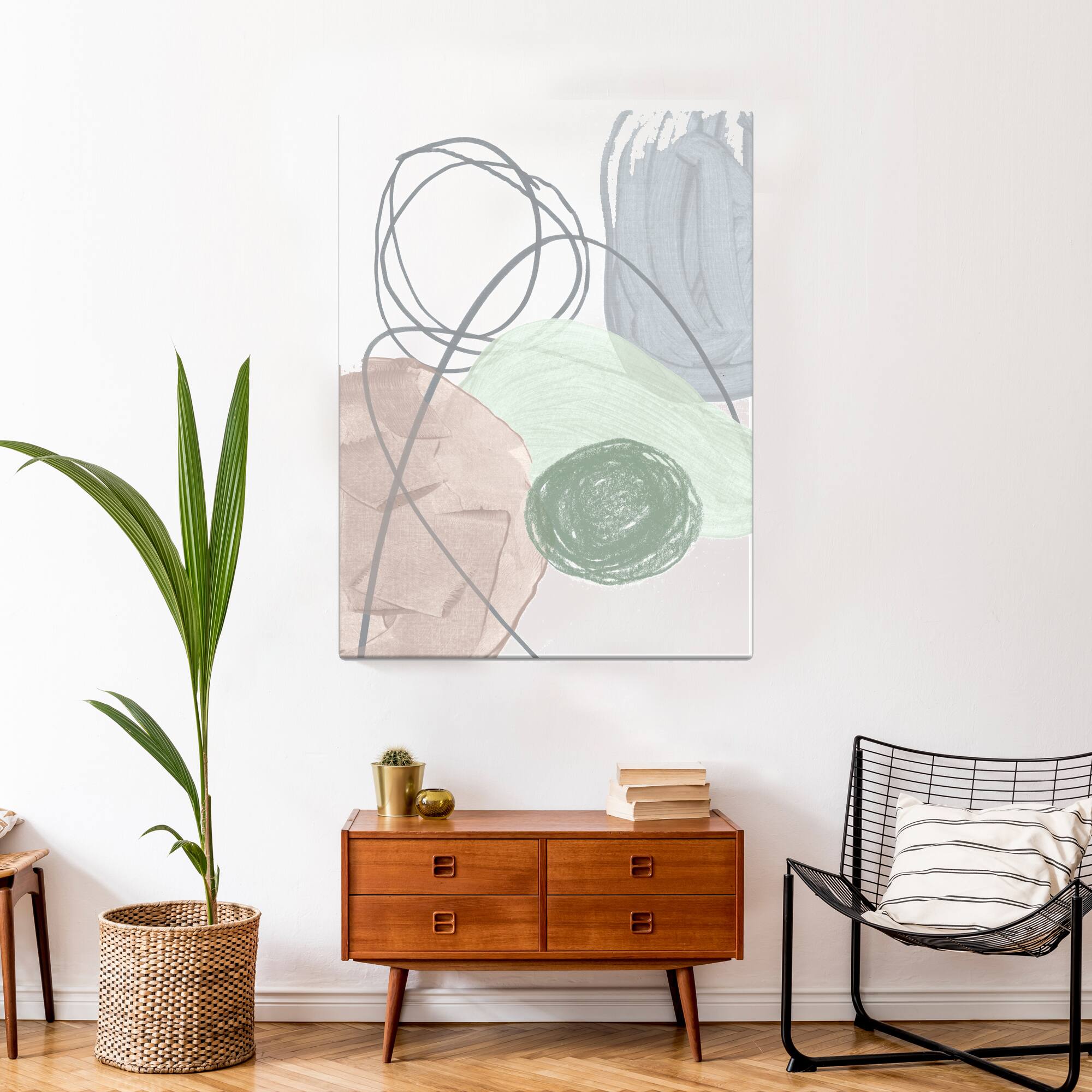 Chic Urban Abstract I 36" x 48" Canvas Wall Art