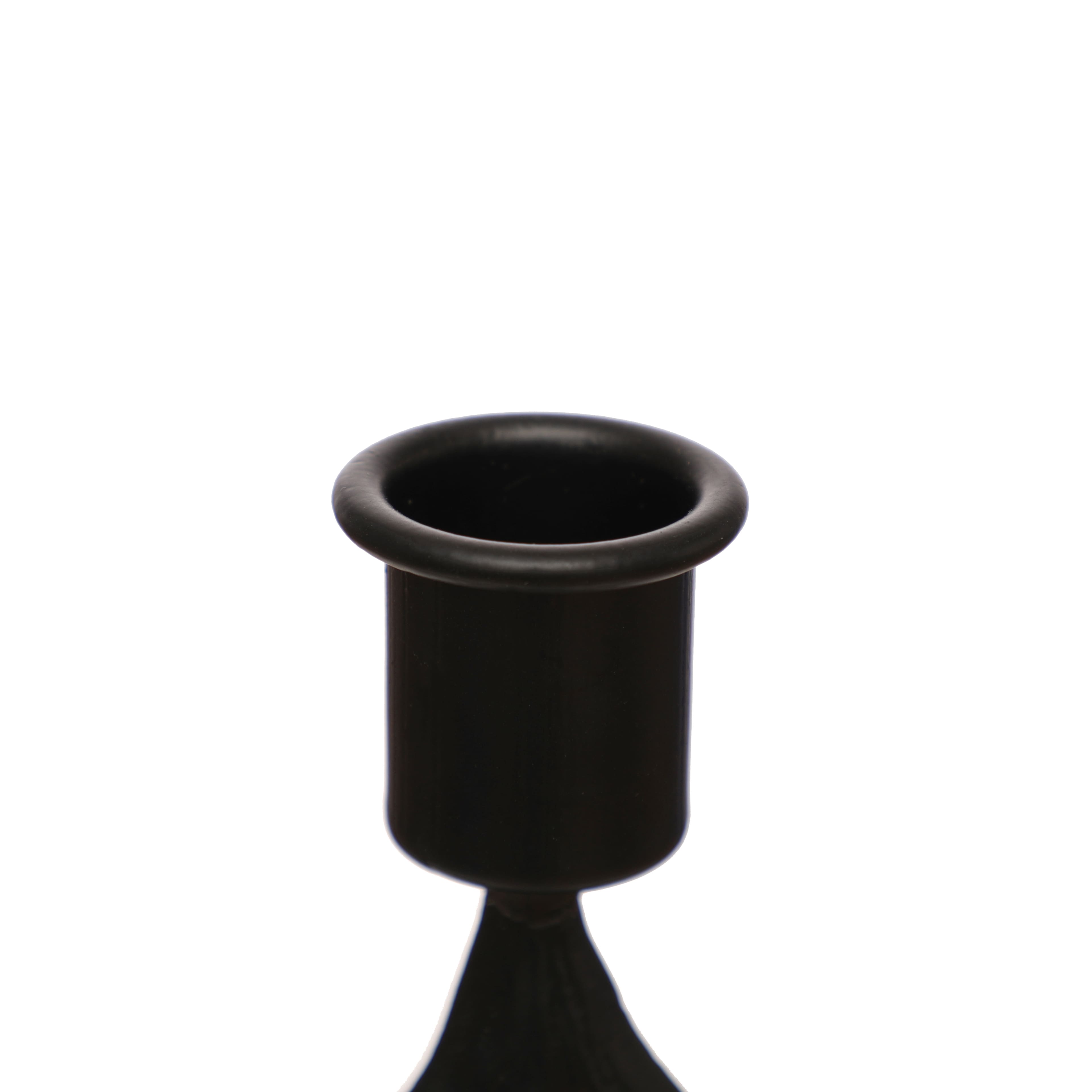 Black Christmas Tree Metal Candle Holder by Ashland&#xAE;