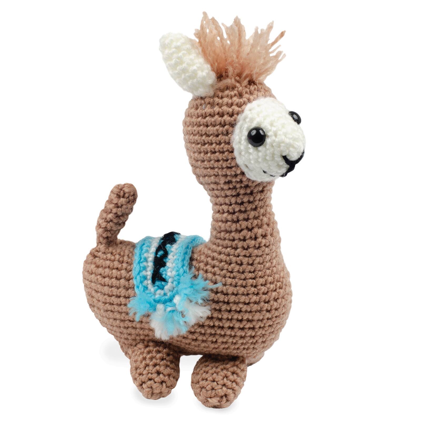 Fabric Editions Stitchin' Kidz™ Llama Crochet Kit Crochet Books
