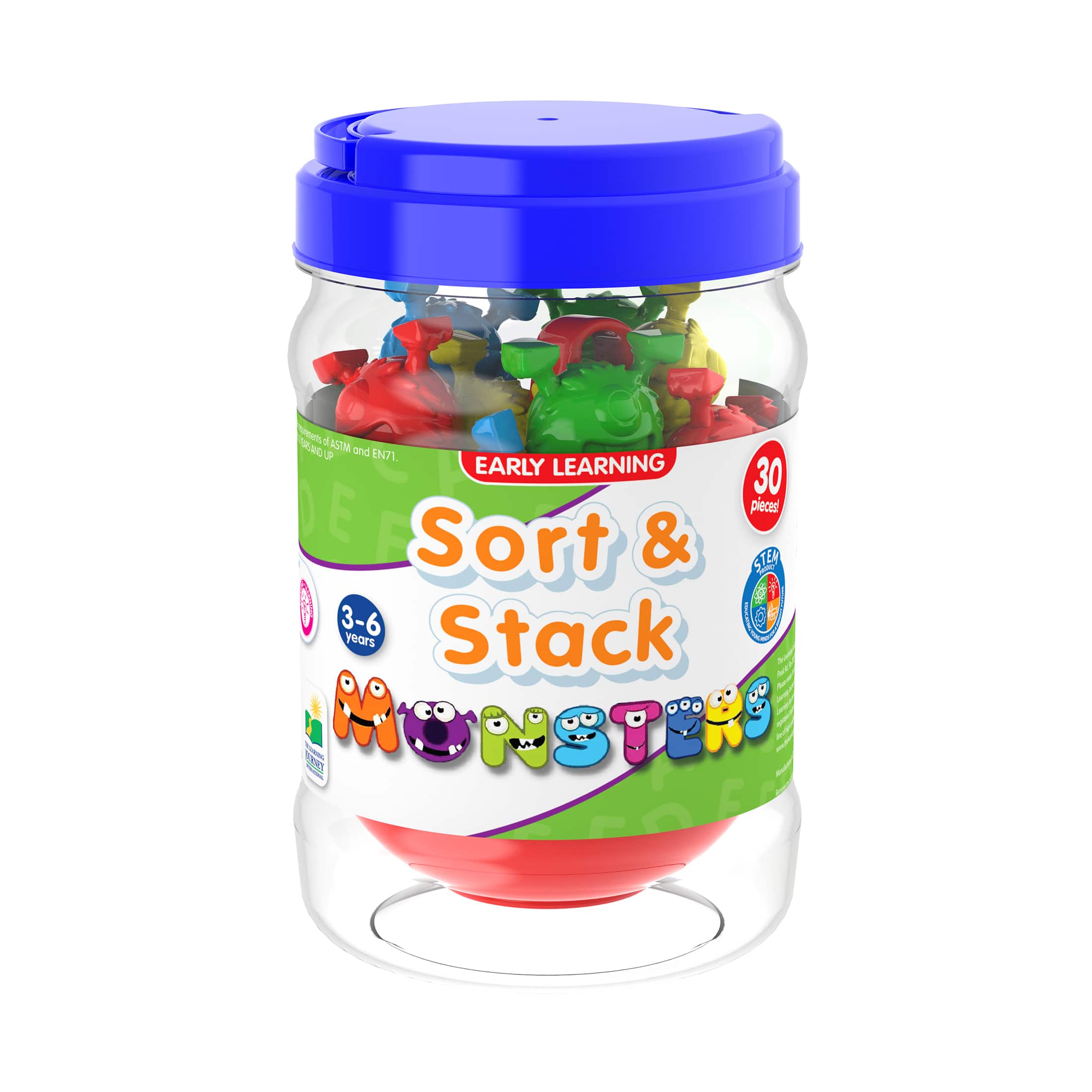 Early Learning - Sort &#x26; Stack Monsters