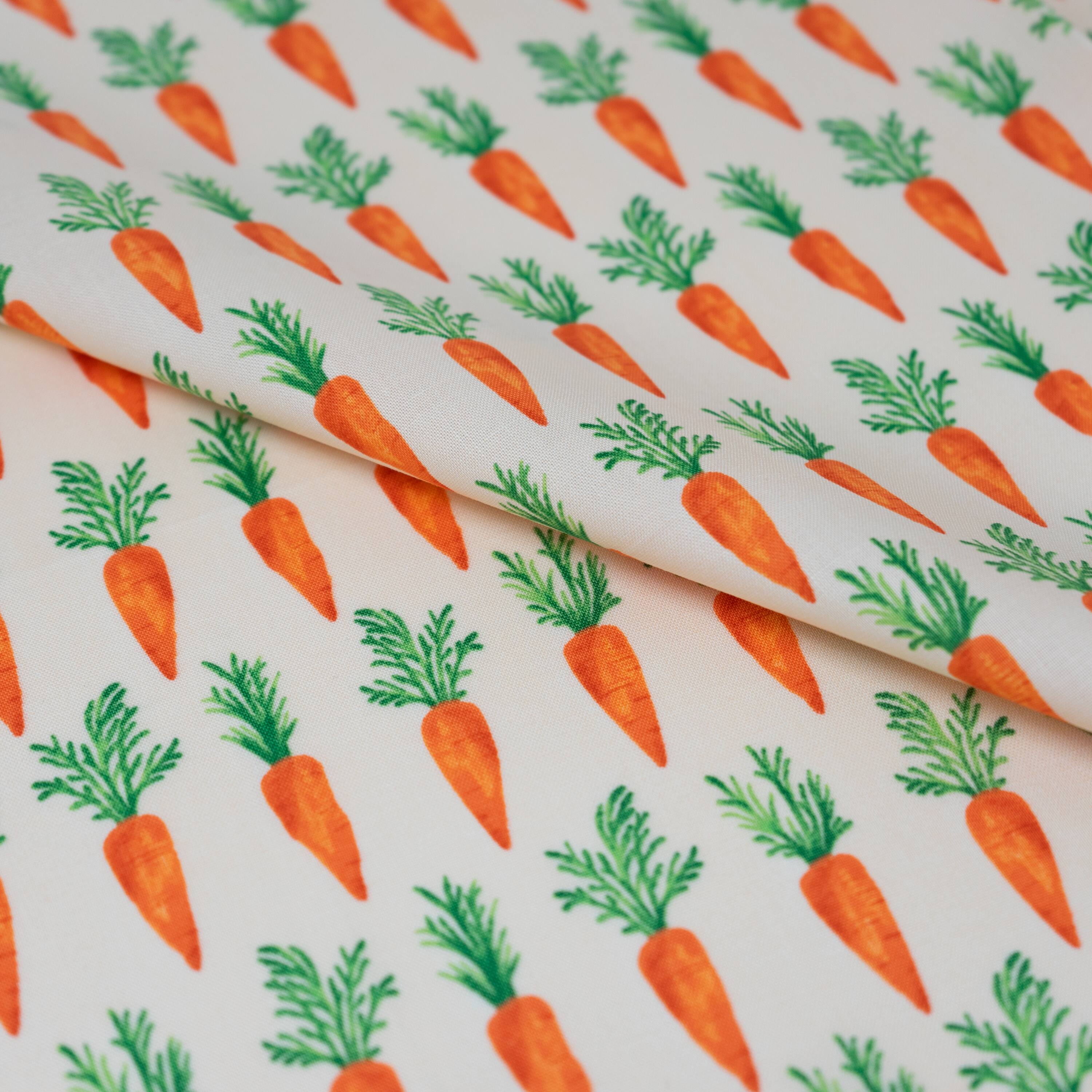 SINGER Carrot Cotton Fabric