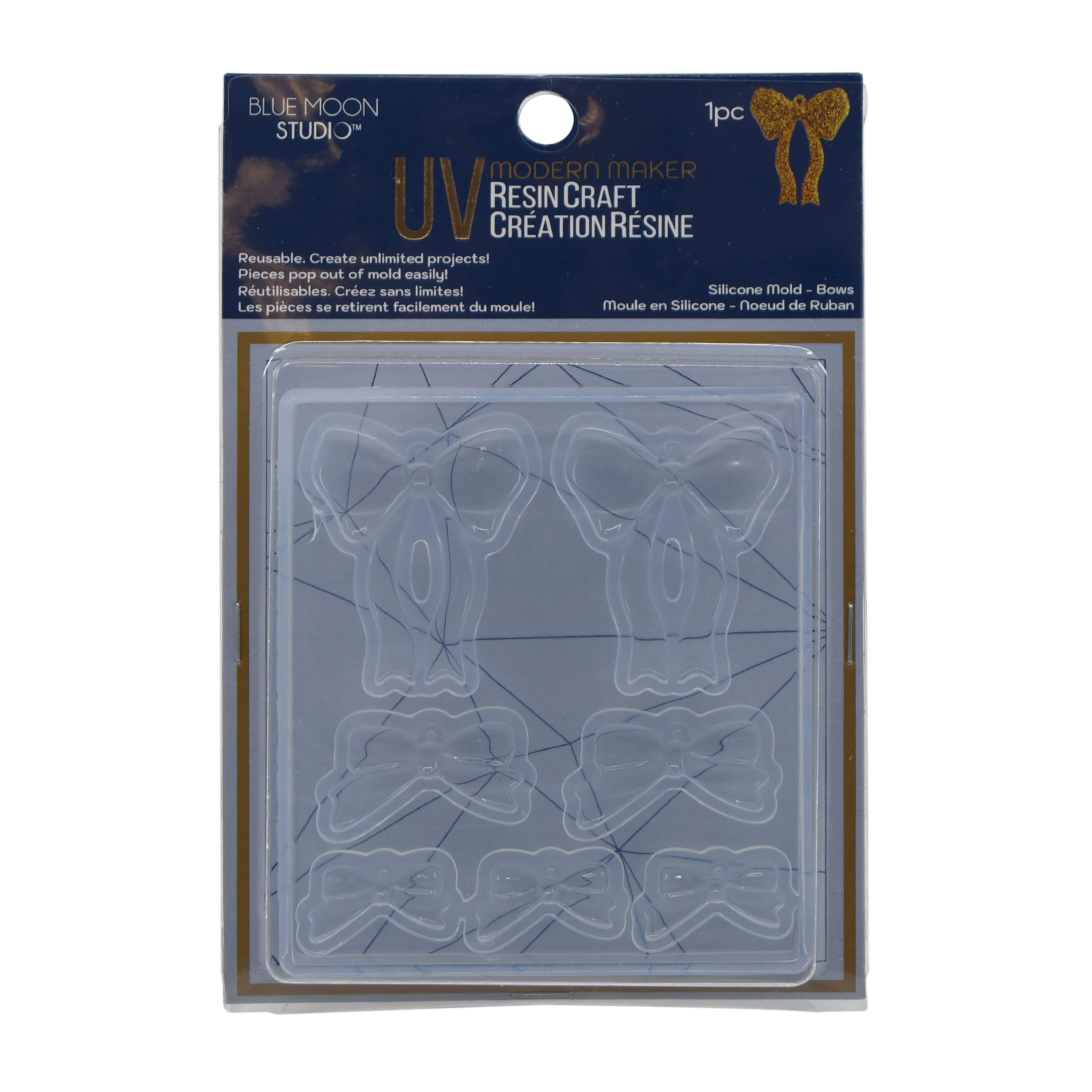 Blue Moon Studio™ UV Resin Craft Bows Mold