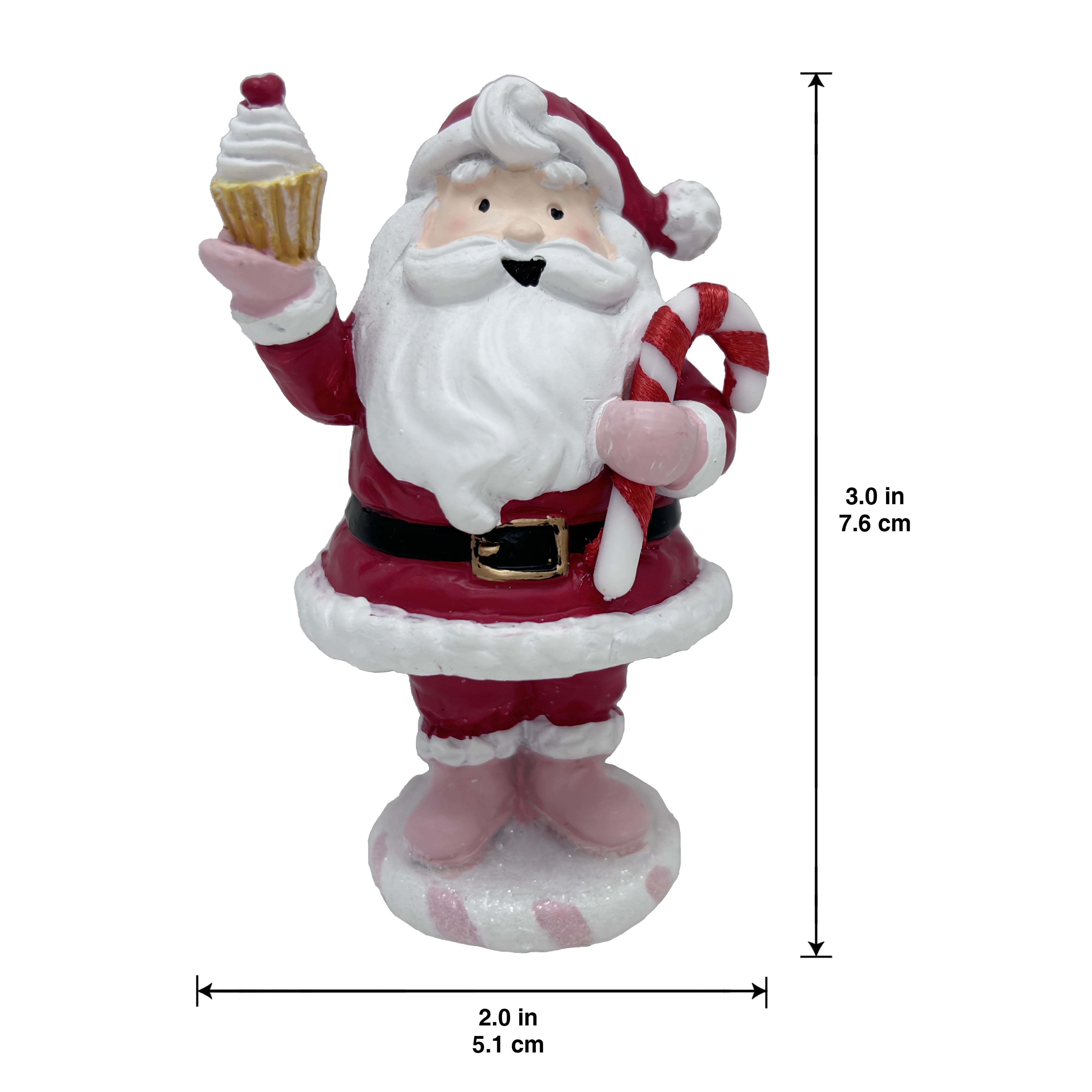 Mini Santa Claus with Cupcake by Ashland&#xAE;