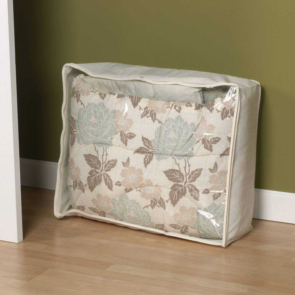 Household Essentials Canvas Blanket Storage Bag