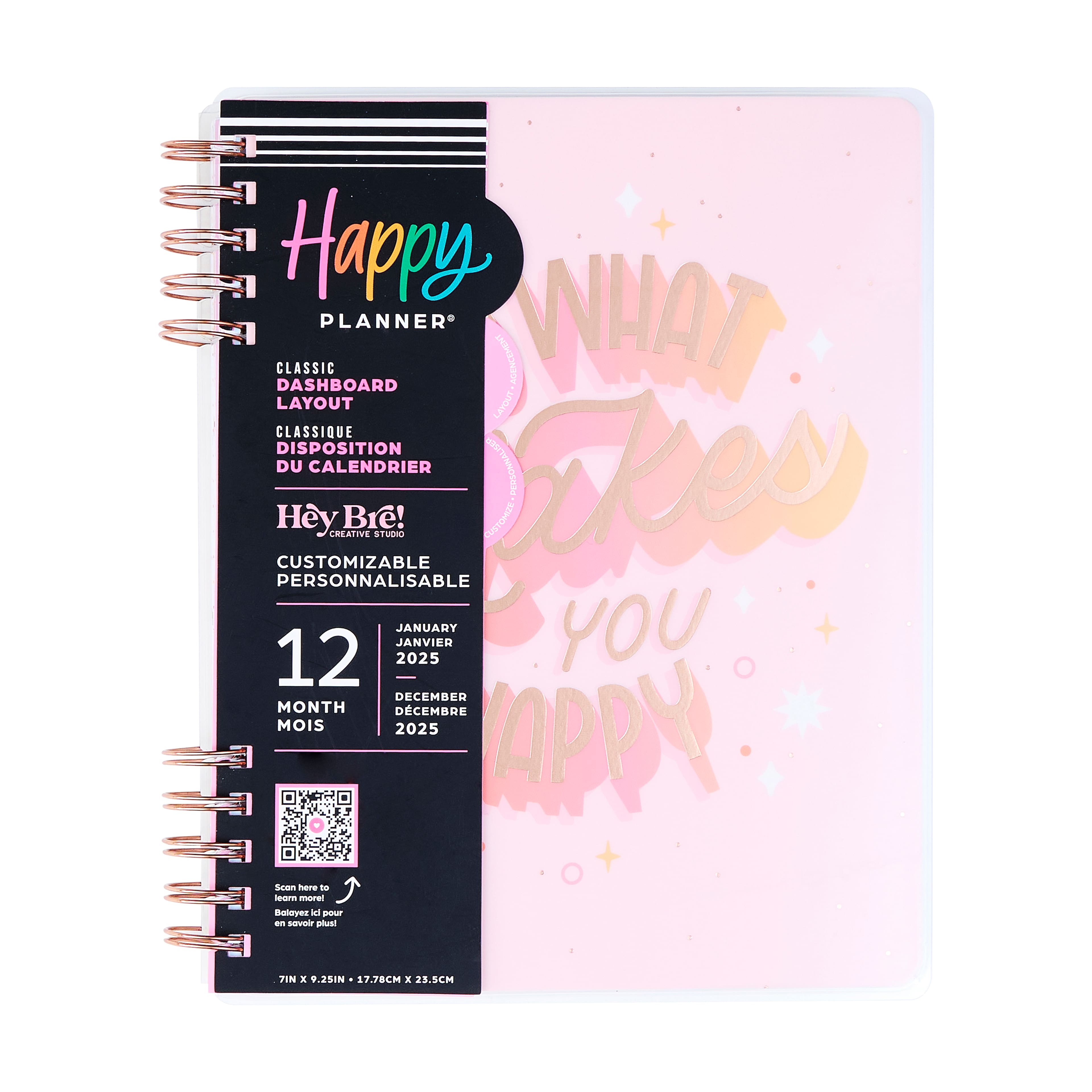 The Classic Happy Planner&#xAE; Customizable Twin Loop Seasons of Joy