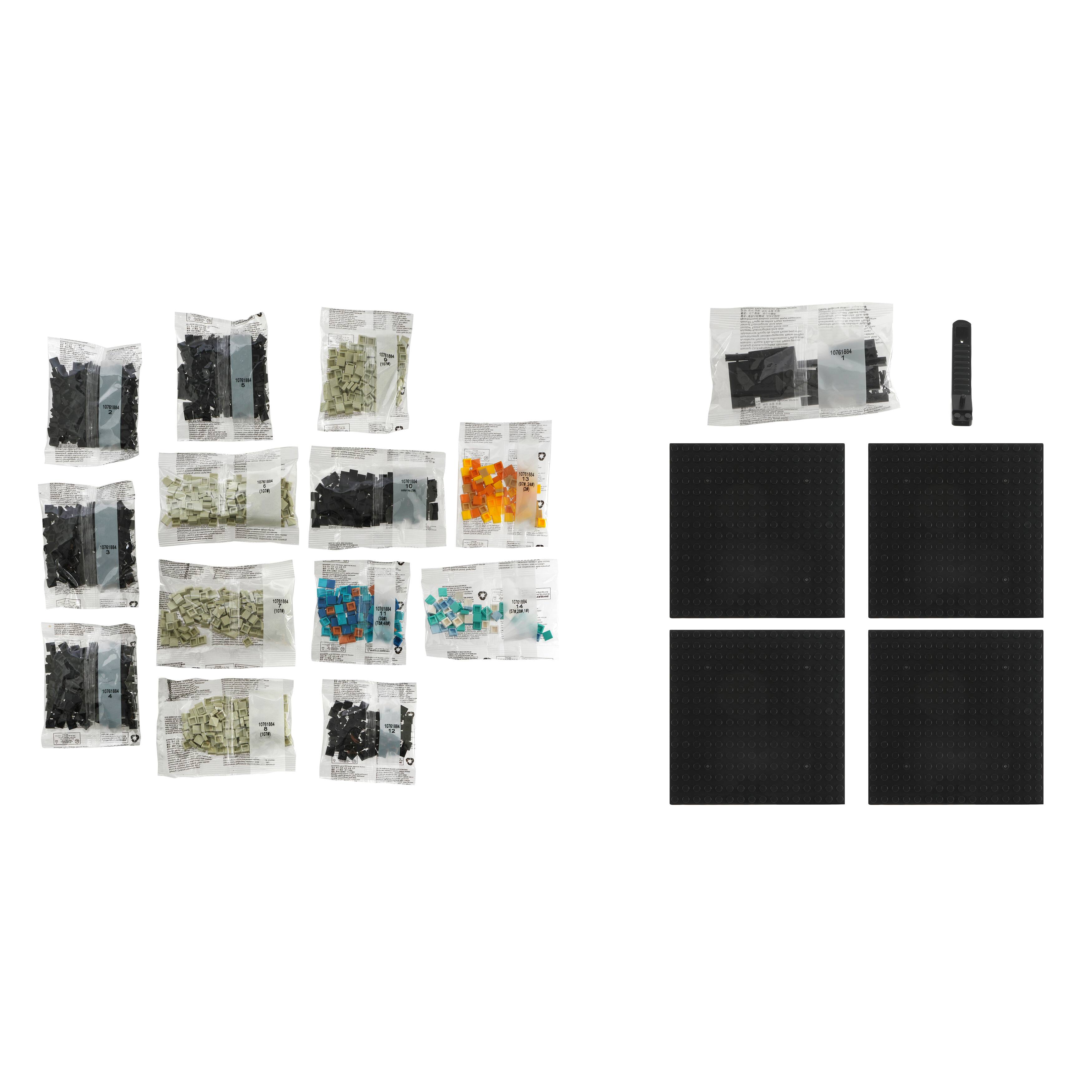 10" x 10" Butterfly Pixelated Brick Art Kit by Make Market®