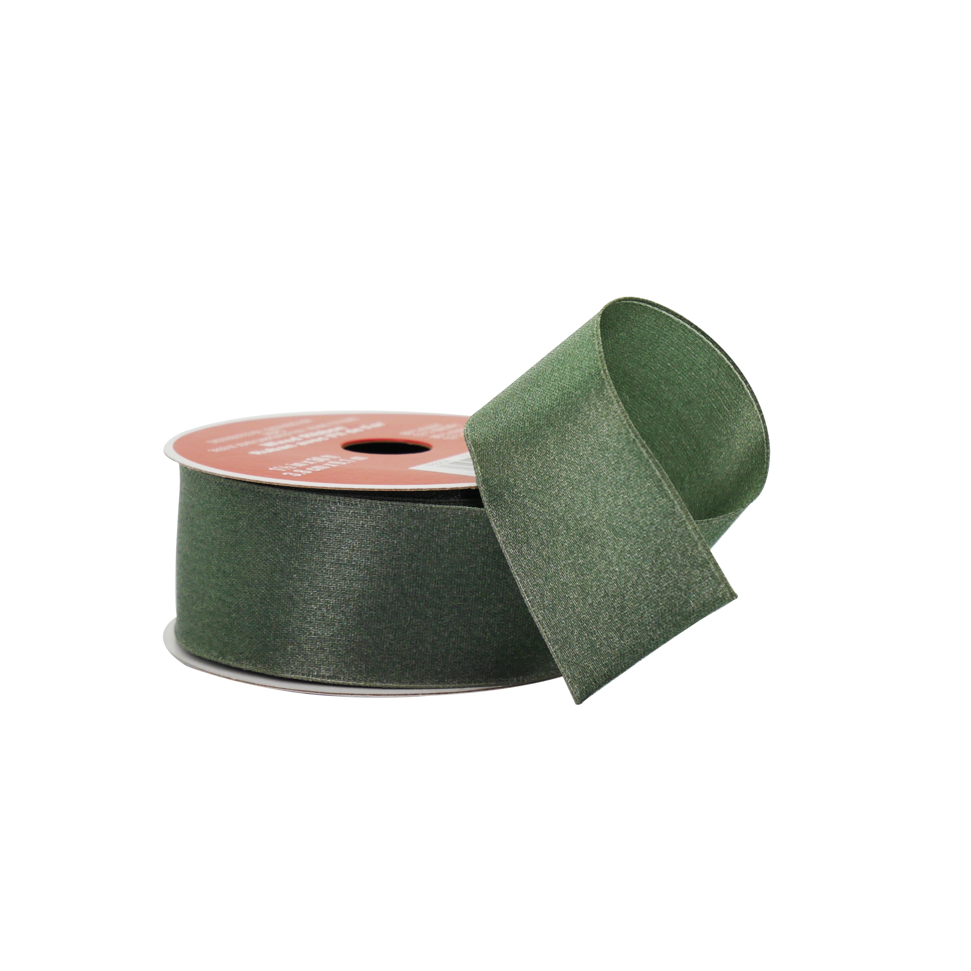 1.5&#x22; x 30ft. Sage Wired Sateen Ribbon by Celebrate It&#xAE;