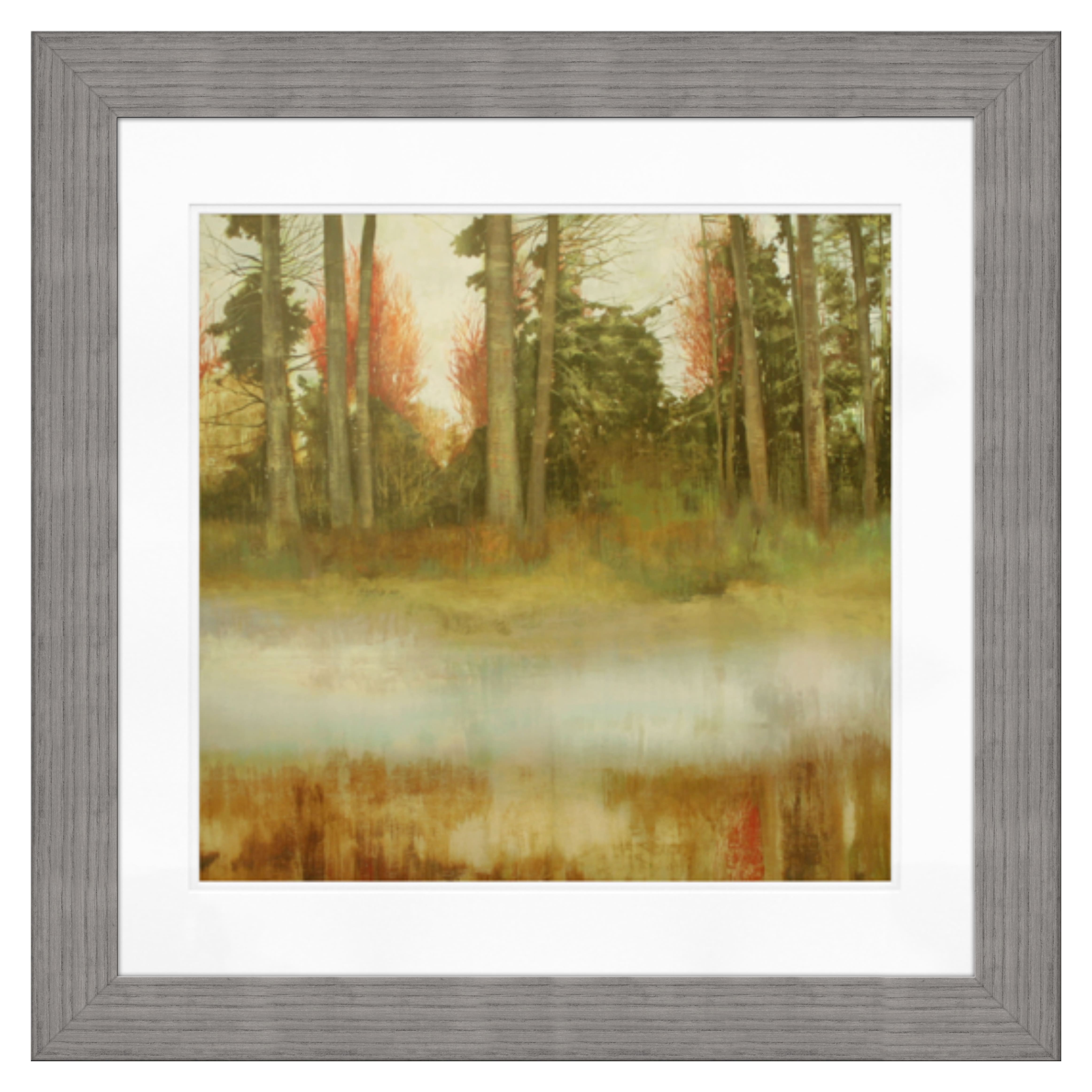 Timeless Frames® Red Forest Print Gray Framed Wall Art