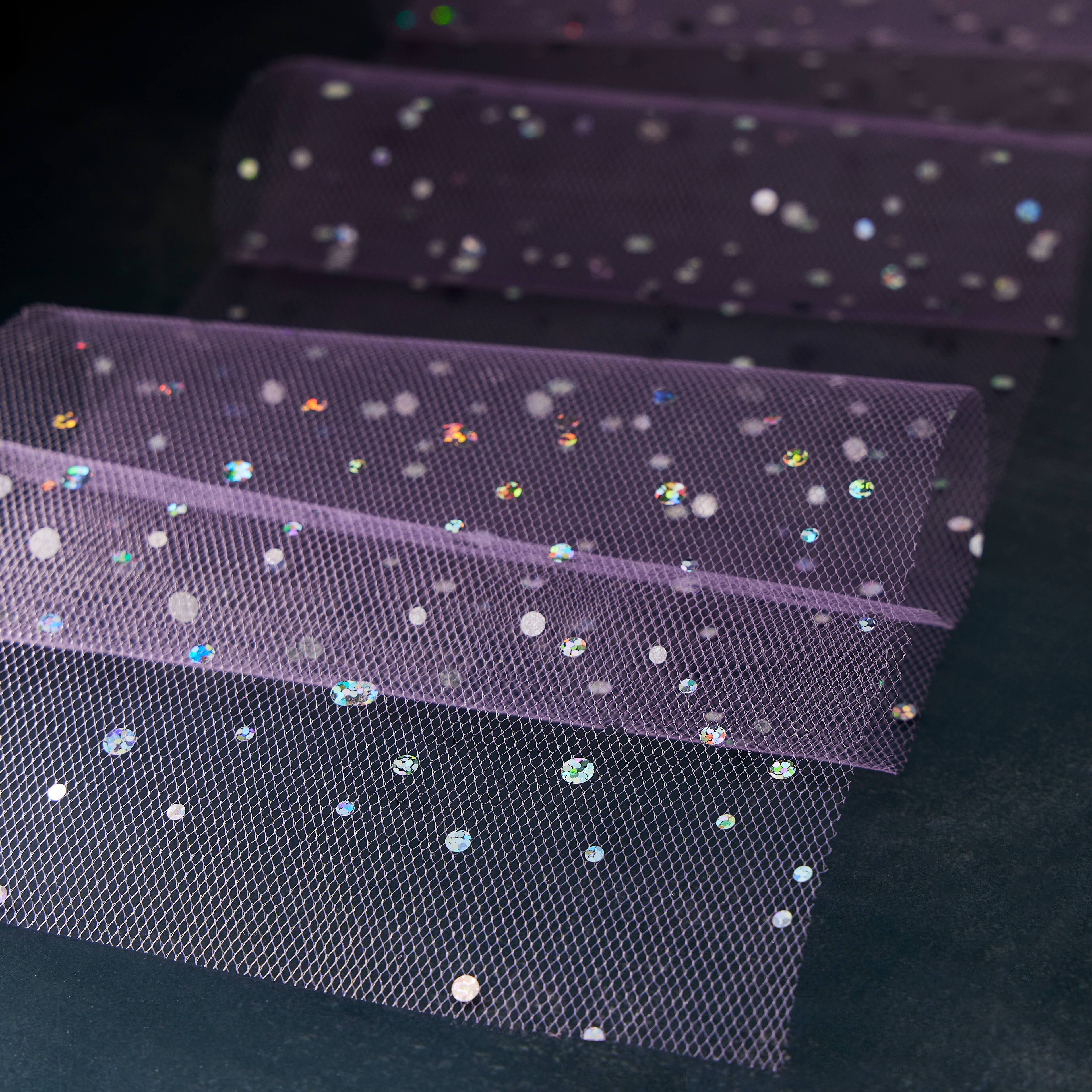 24 Pack: 6" Holographic Dot Tulle by Celebrate It™