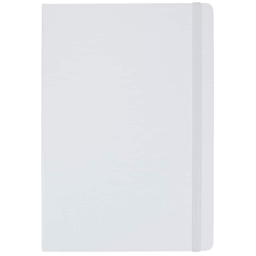 JAM Paper Large Hardcover Notebook with Elastic Band