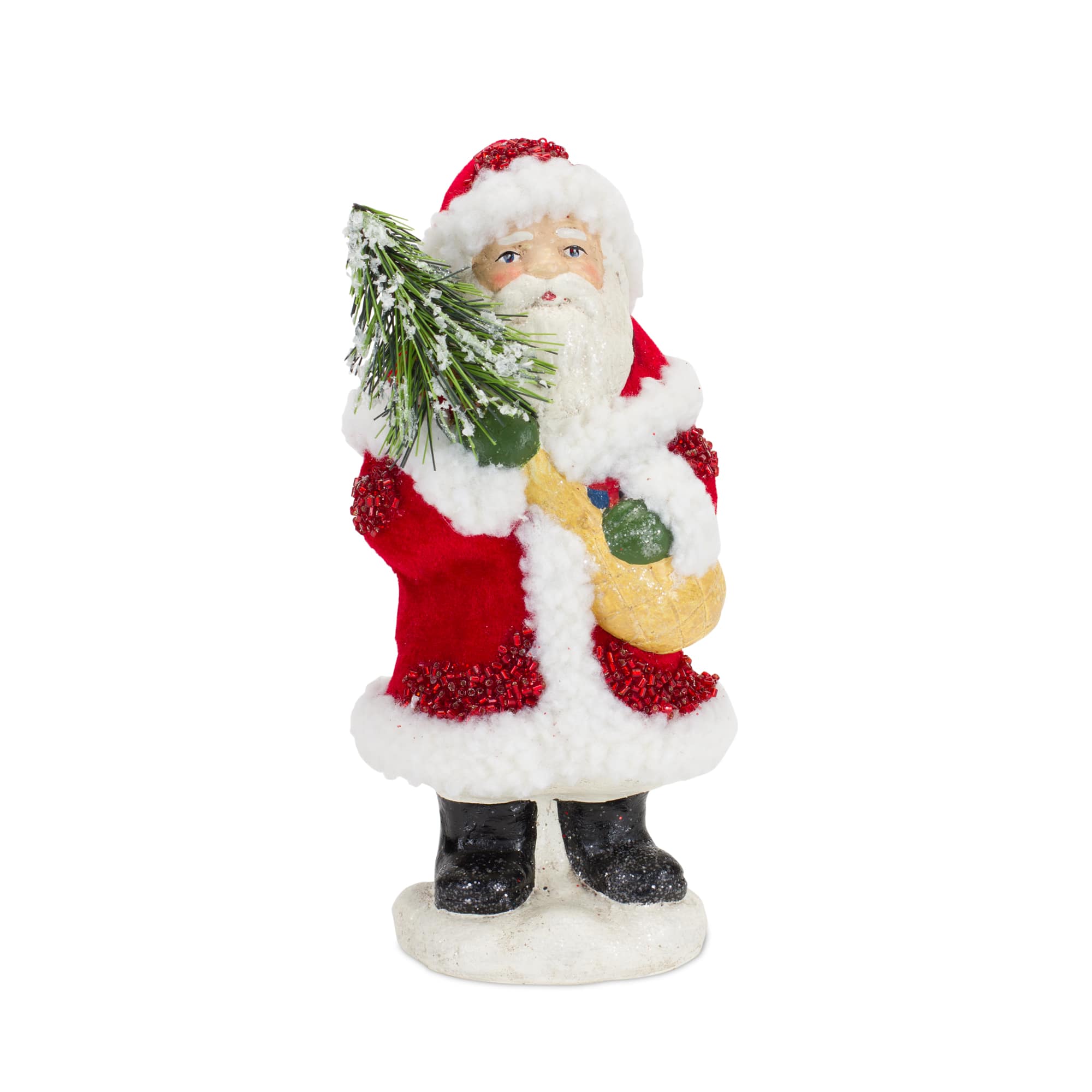 8.75&#x22; Santa Figurine Set