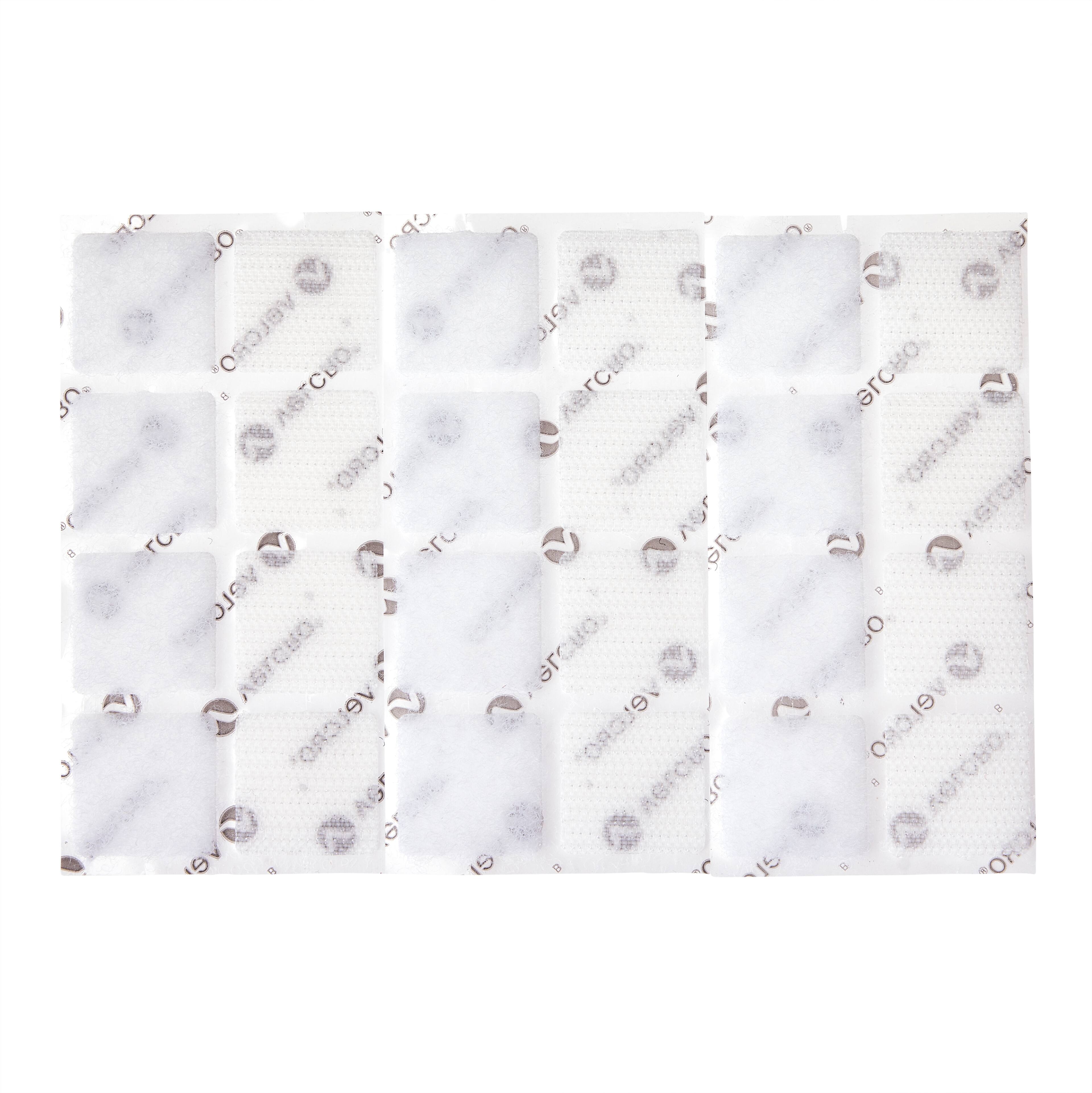 12 Packs: 12 ct. (144 total) VELCRO® Brand Sticky Back White Squares