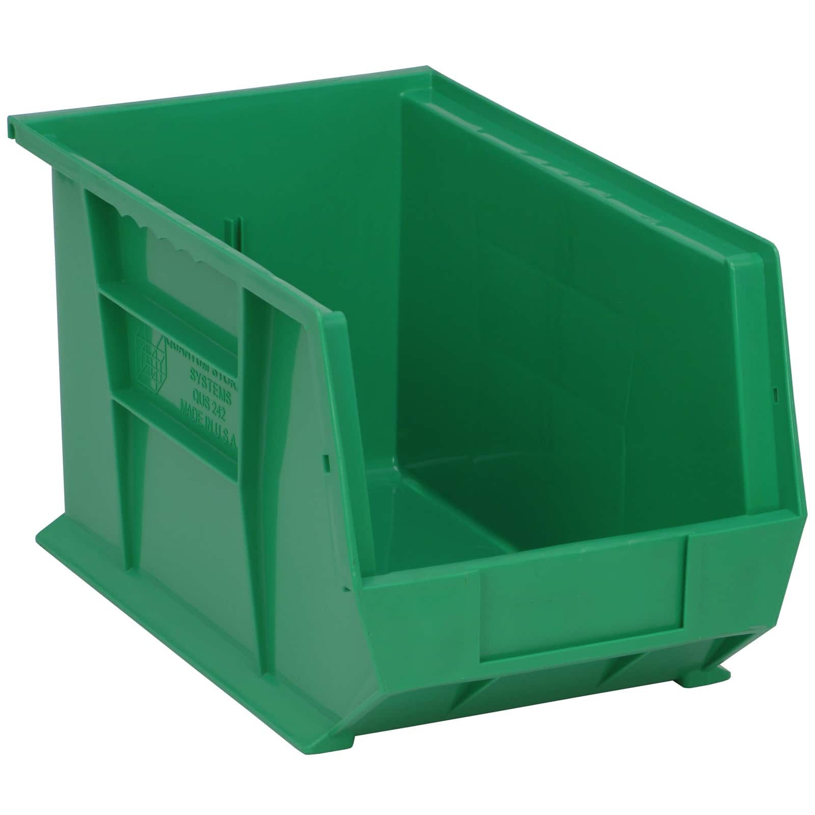 Quantum Storage Systems® Green ULTRA Stack & Hang Bin