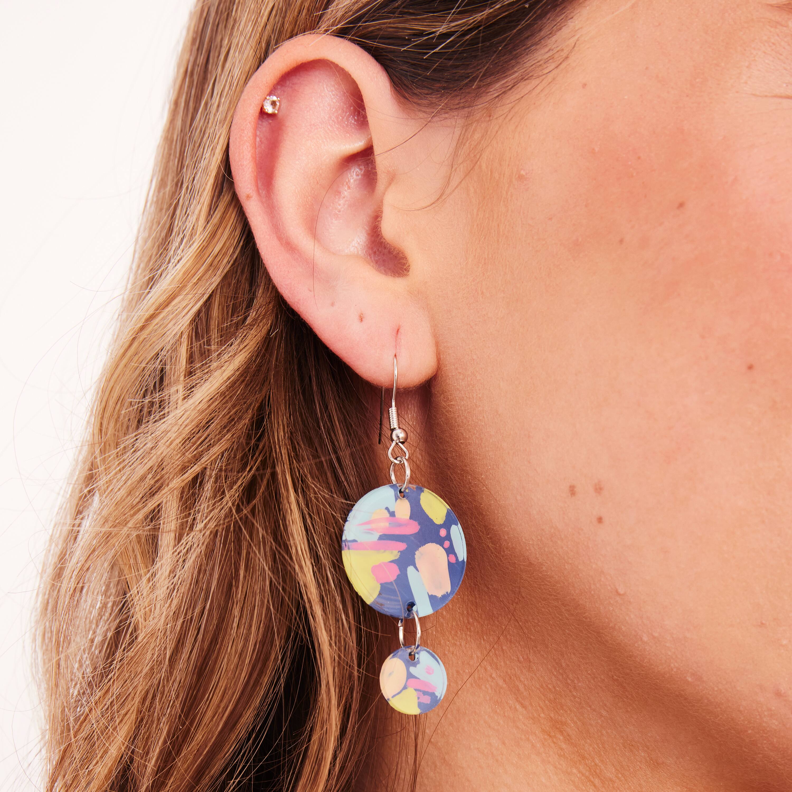Faber-Castell&#xAE; Painted Acrylic Earrings