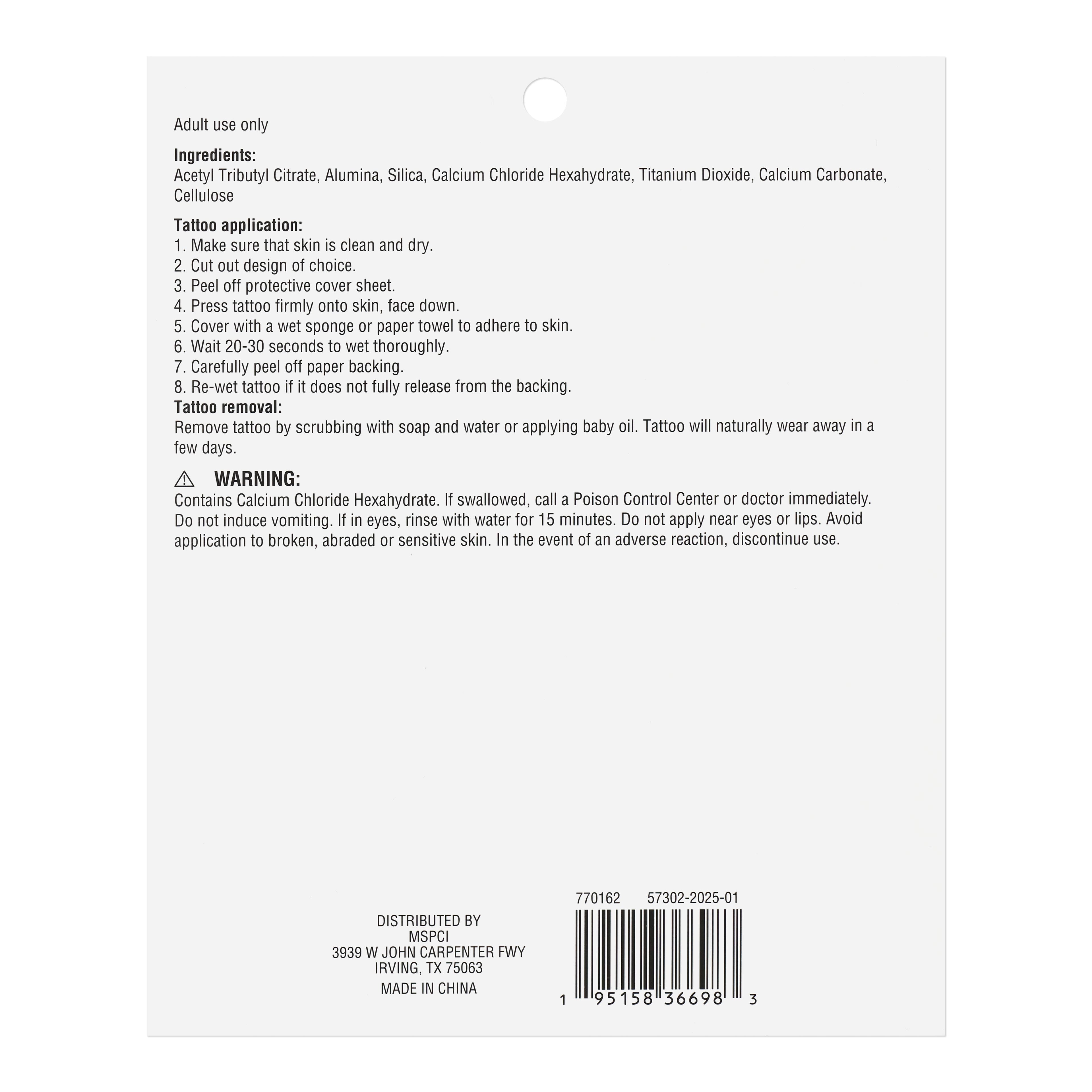 Red, White &#x26; Blue USA Flag Temporary Tattoos by Celebrate It&#x2122;