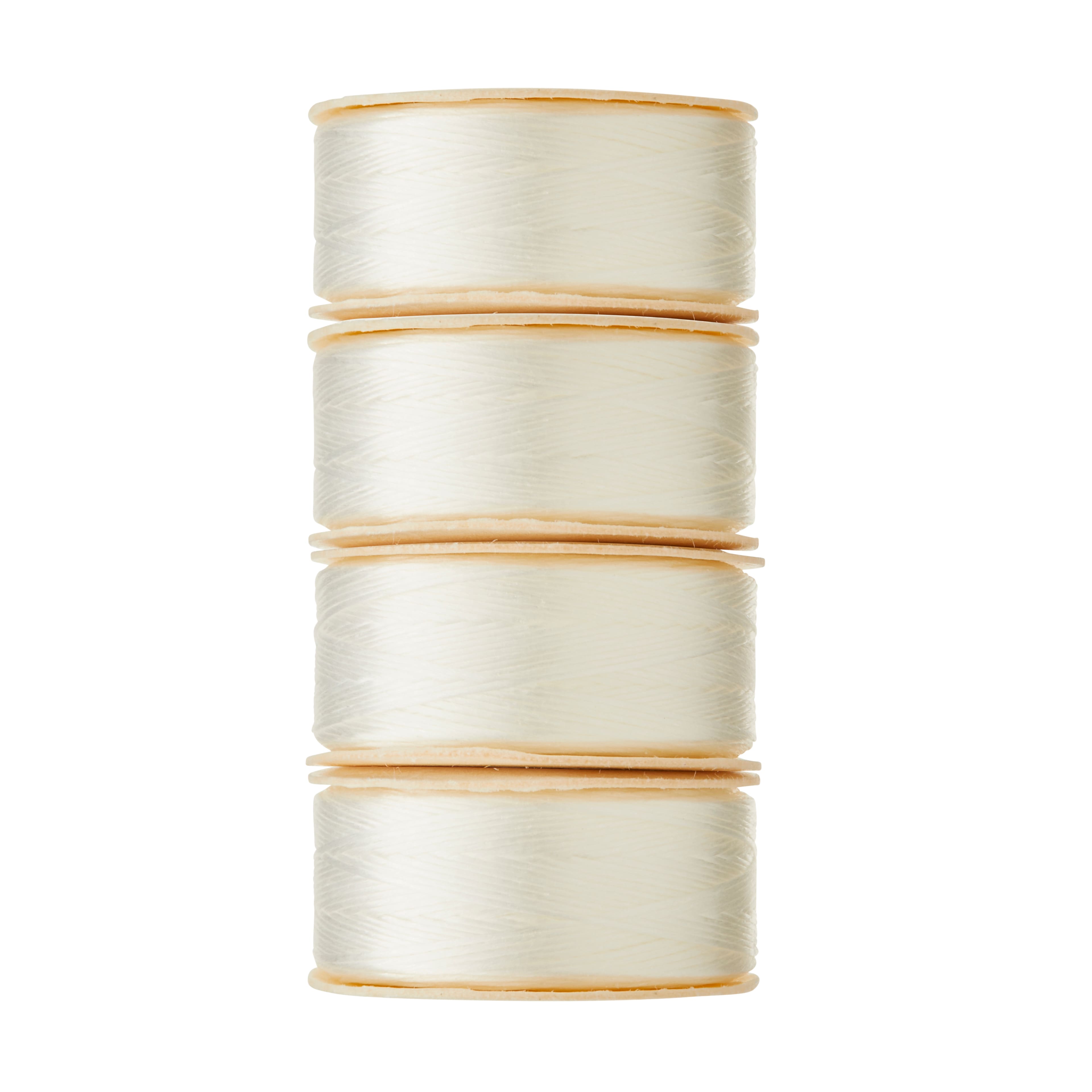 Find the Beadalon® Nymo® Nylon Threads, Assorted White at Michaels