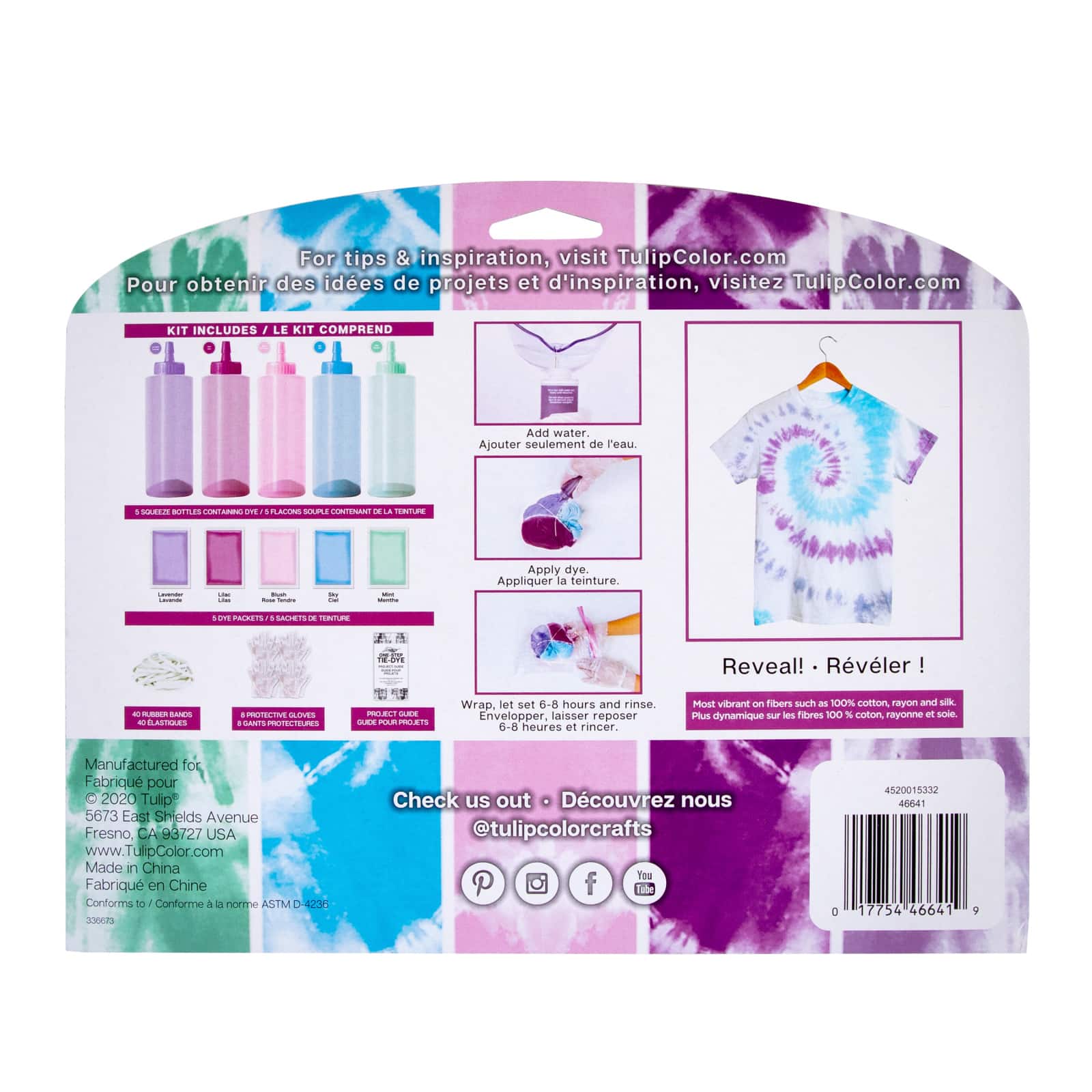 Tulip® Pretty Pastels One-Step Tie-Dye Kit